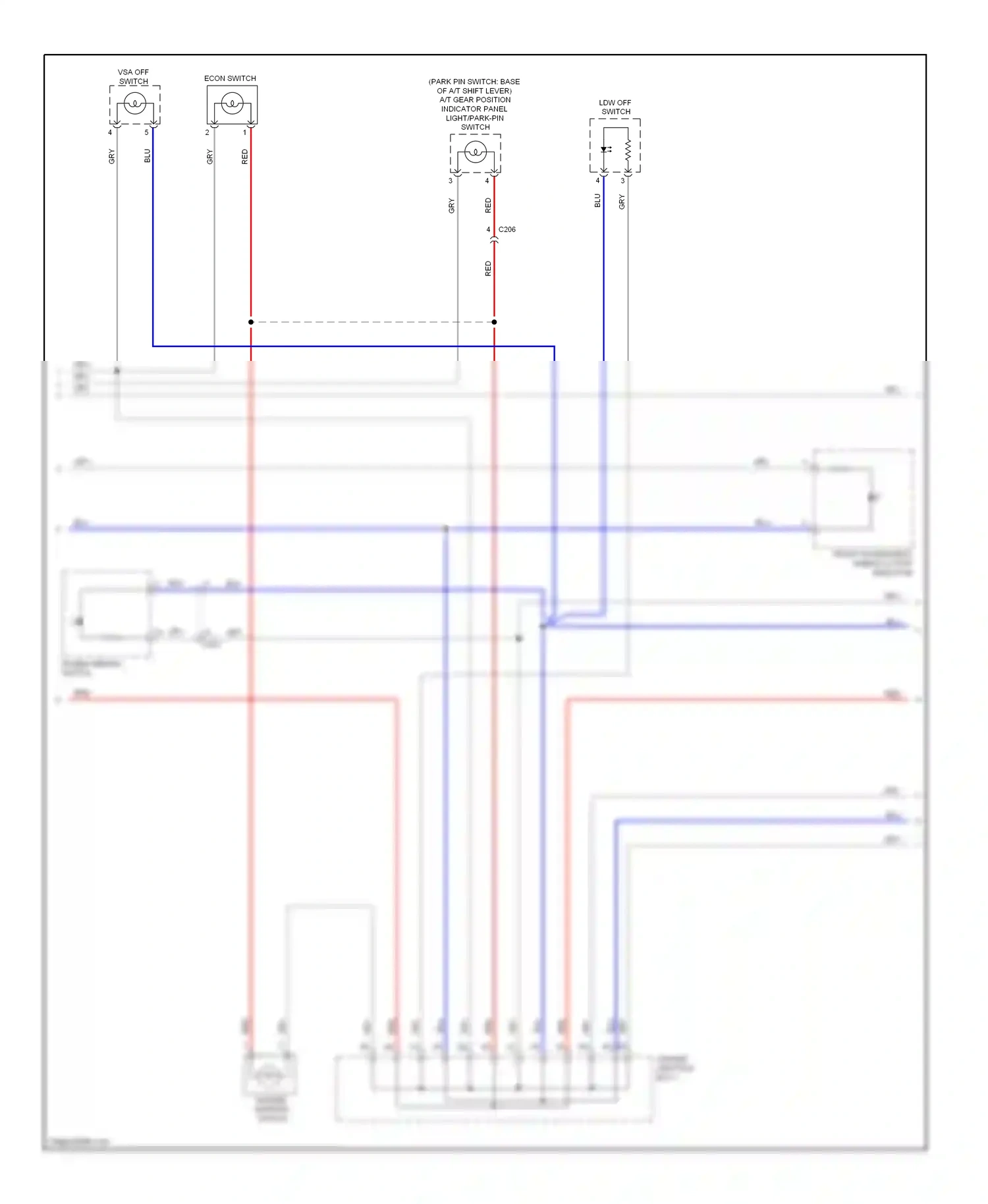 Wiring diagram gry for Honda Civic IX (2011-2015) (128 of 133)