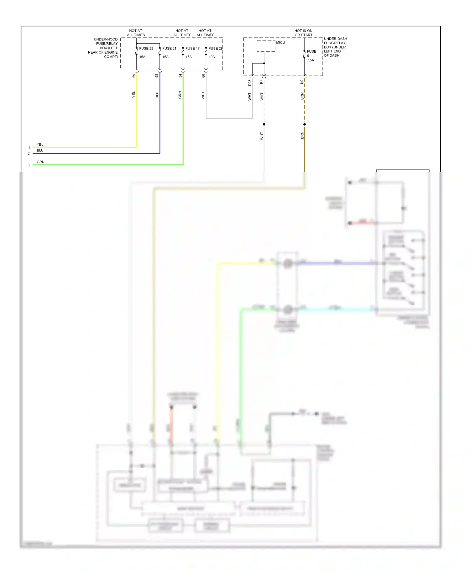 Wiring diagram gry for Honda Civic IX (2011-2015) (24 of 133)