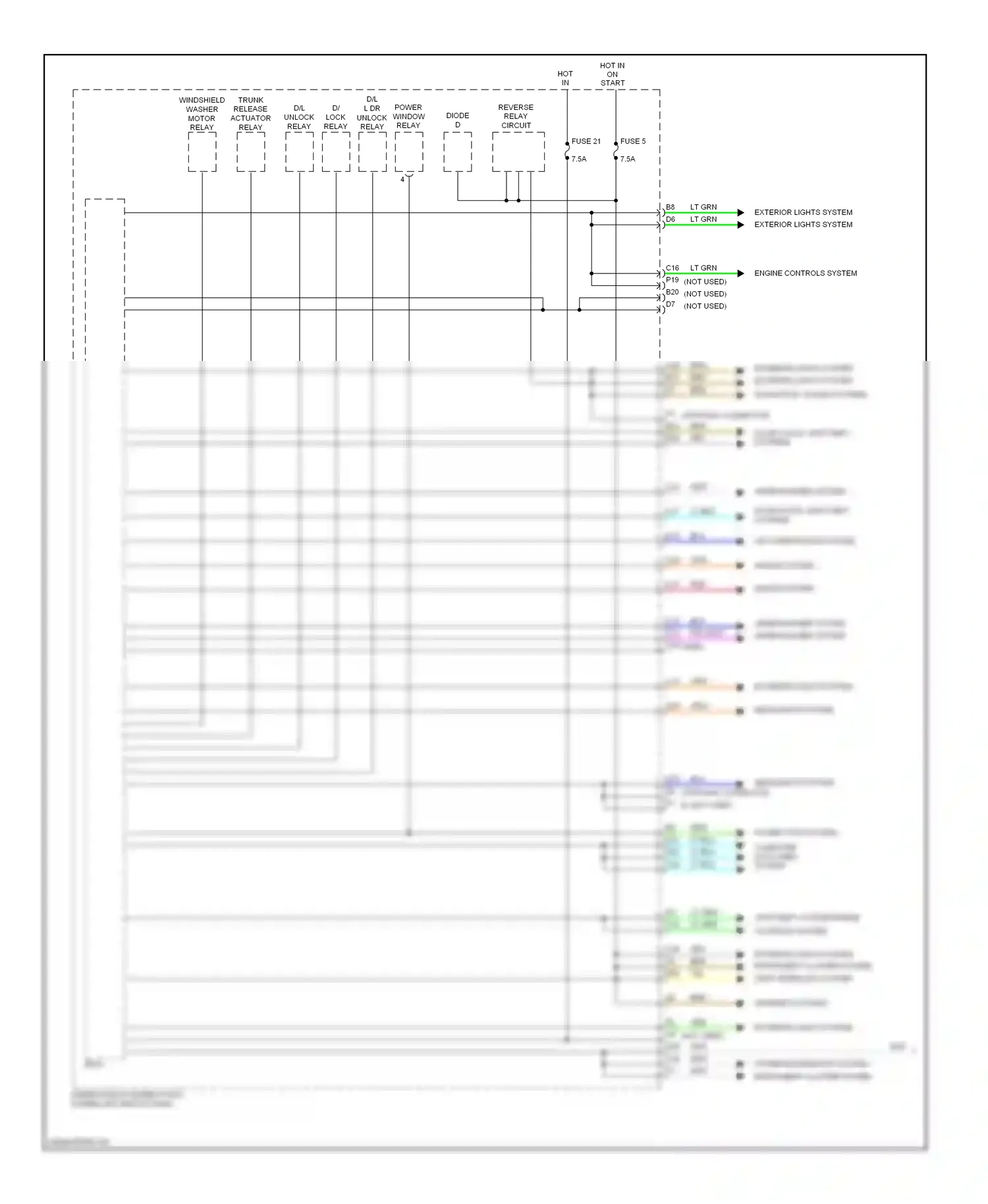 Wiring diagram lt blu for Honda Civic IX (2011-2015) (11 of 96)