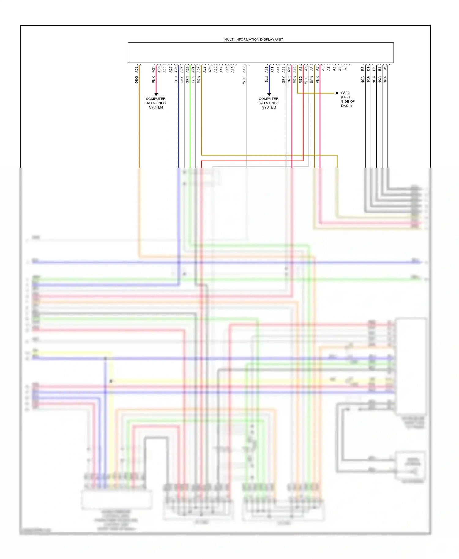 Wiring diagram red for Honda Civic IX (2011-2015) (81 of 140)