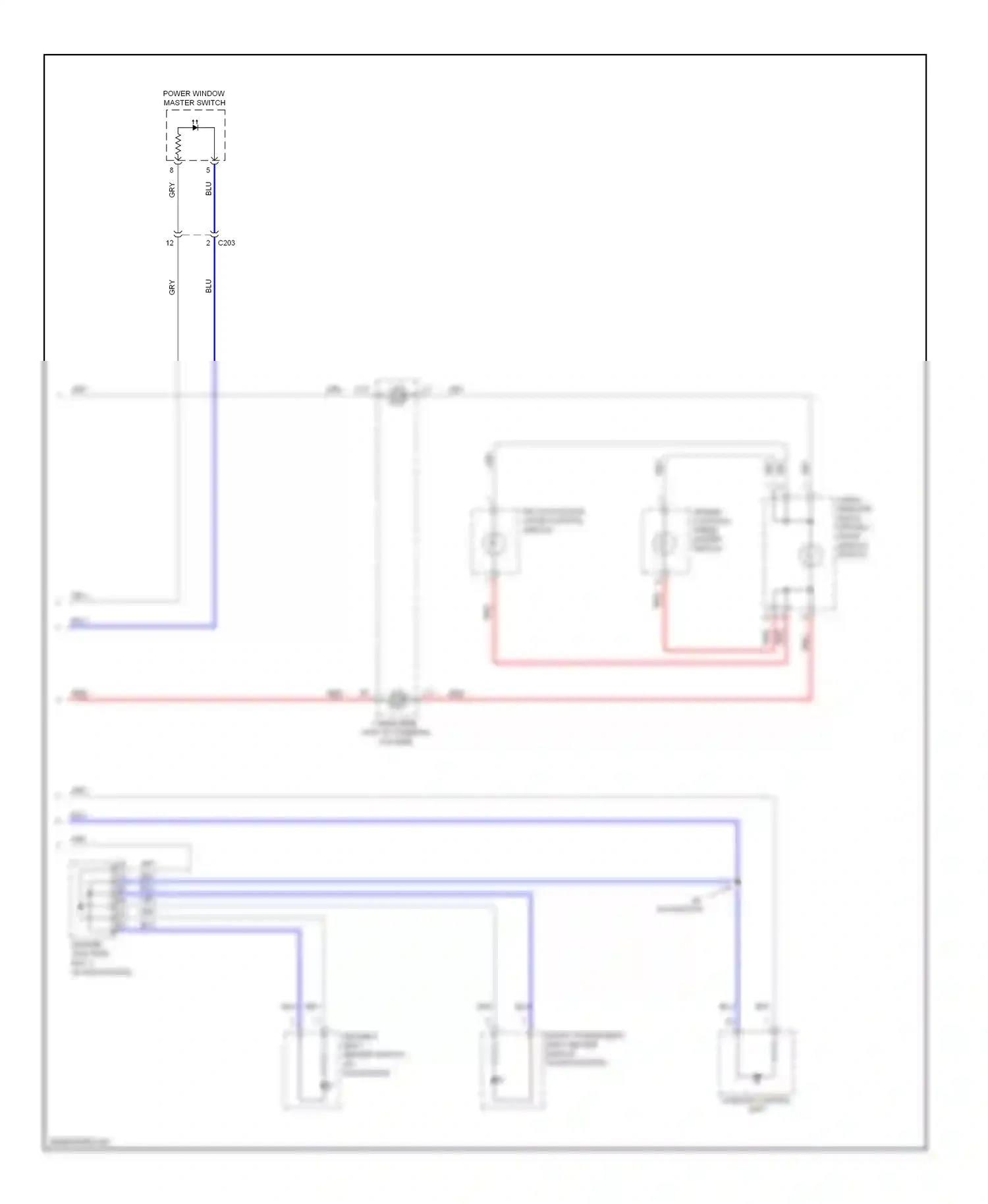 Wiring diagram w/ navigation for Honda Civic IX (2011-2015) (4 of 10)