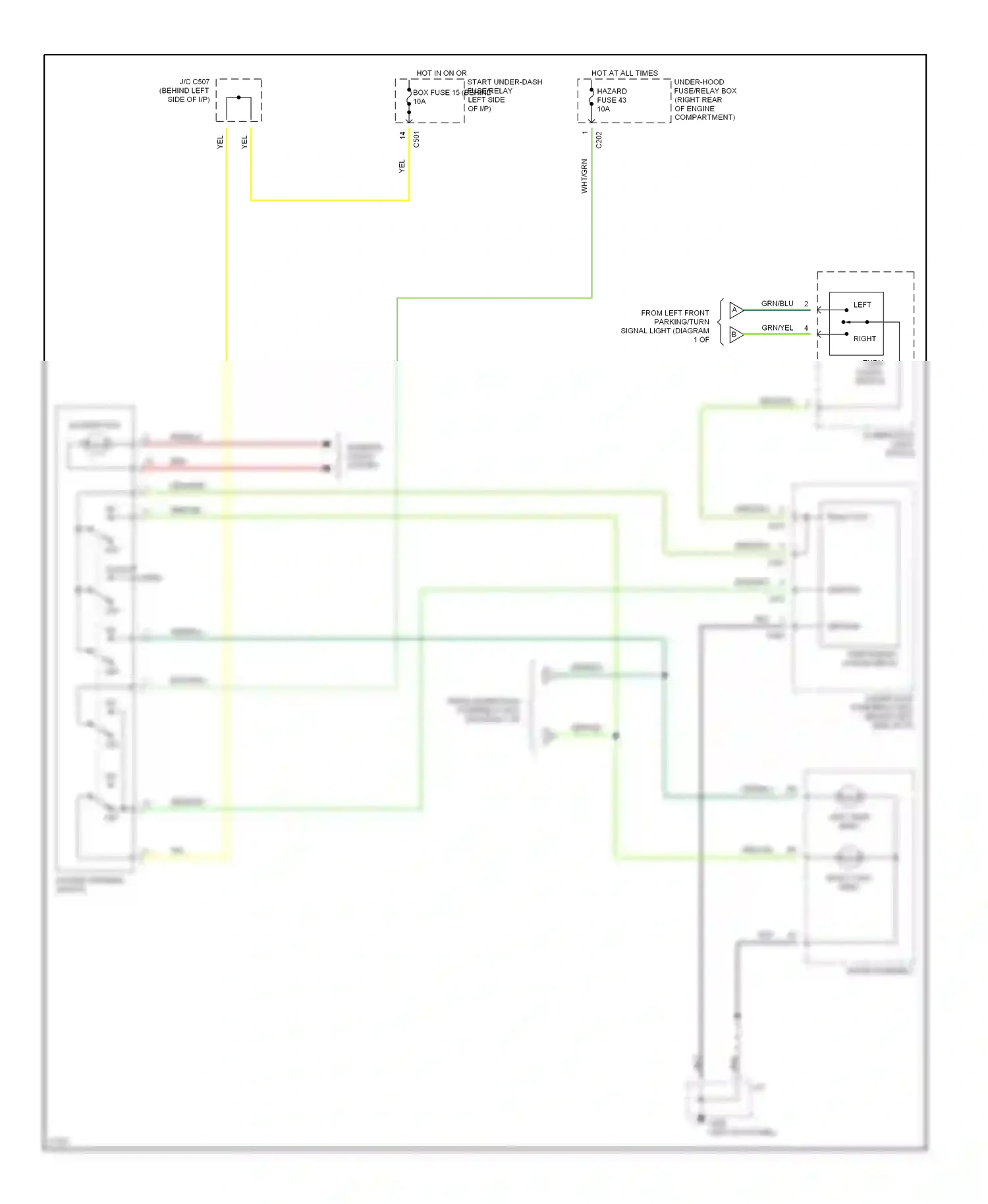 Wiring diagram blk for Honda Civic V (1991-1997) (13 of 57)