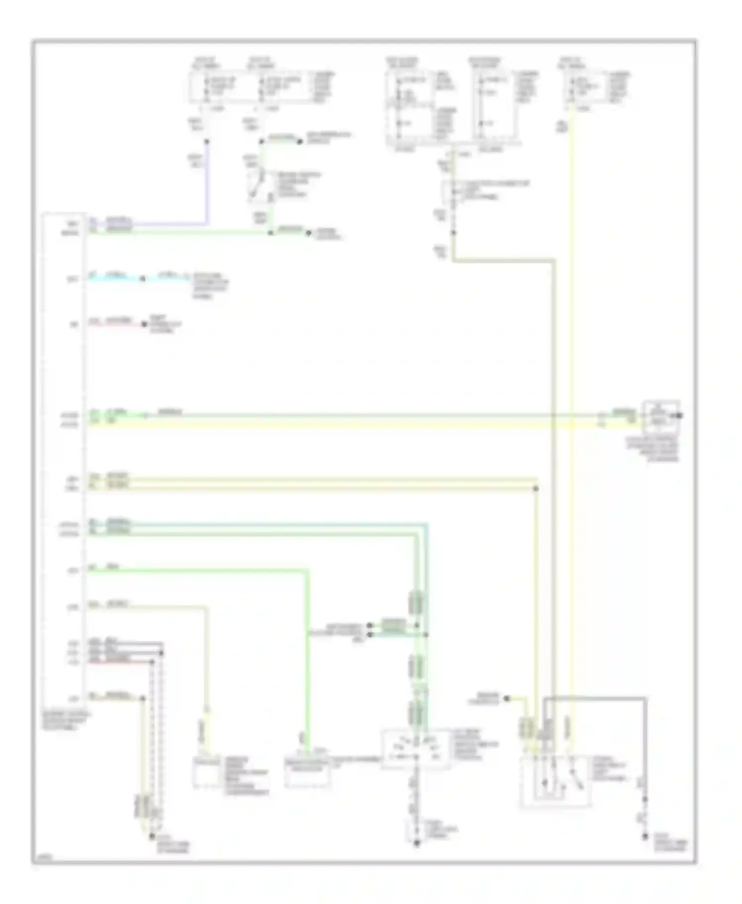 Wiring diagram under- hood fuse/ relay box for Honda Civic V (1991-1997) (2 of 5)