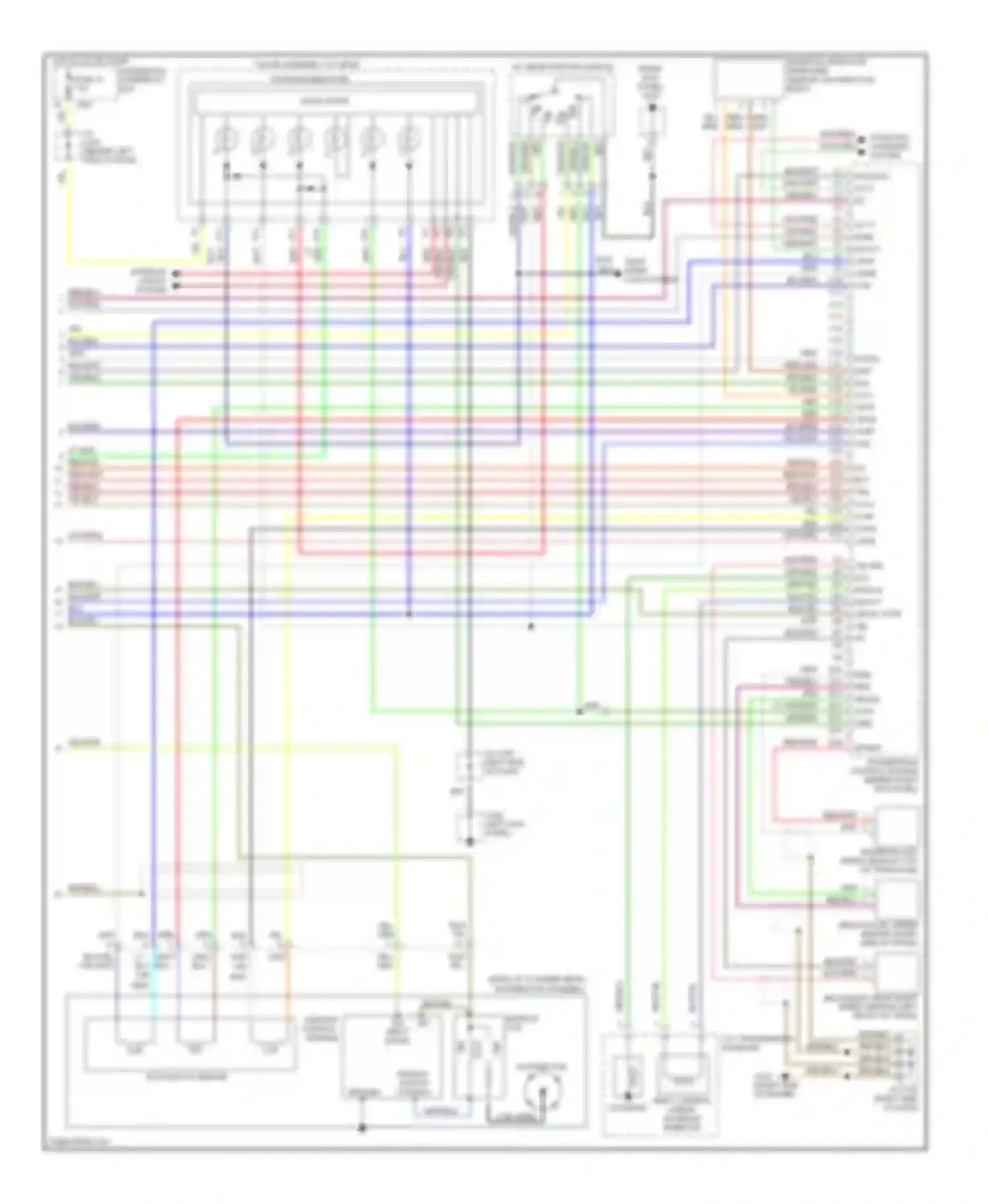 Civic Honda VI (1995-2002): Wiring diagram engine performance 1.6ls, hx a/t (3 of 3)