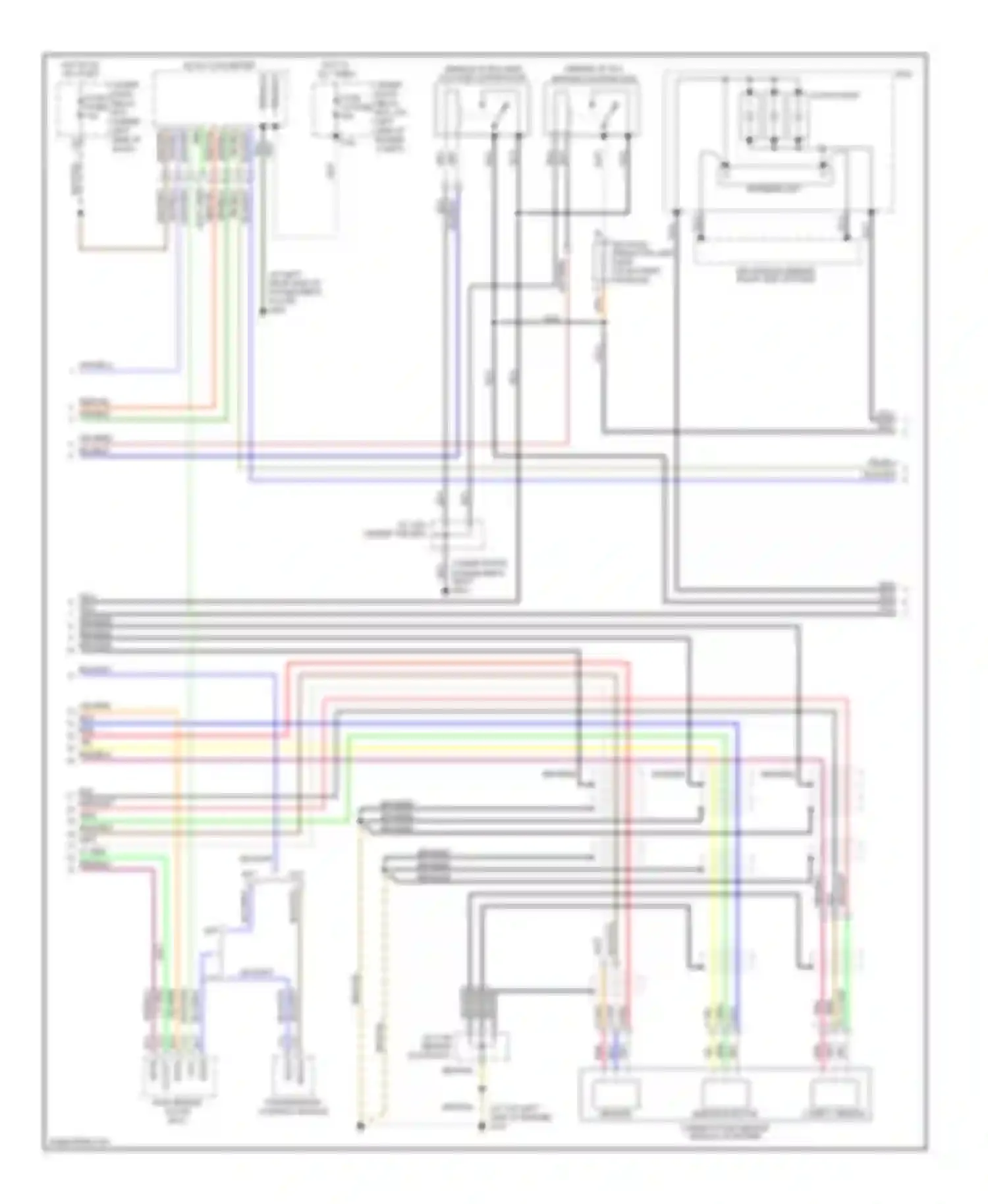 Civic Honda VII facelift (2003-2006): Wiring diagram engine performance ima circuit (2 of 3)