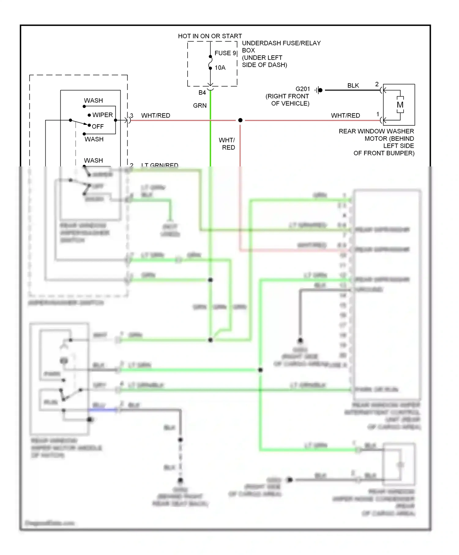 Wiring diagram blu for Honda Civic VII facelift (2003-2006) (123 of 123)