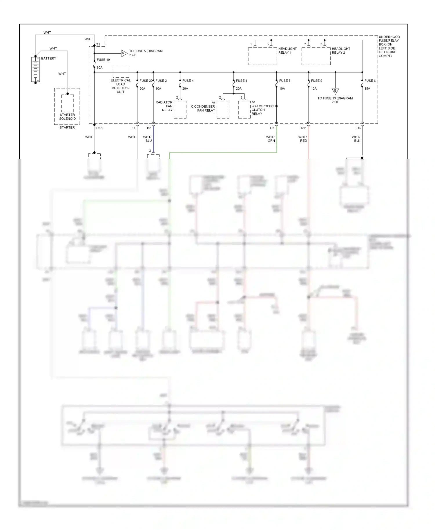 Wiring diagram carlink interface box for Honda Civic VII facelift (2003-2006) (1 of 3)