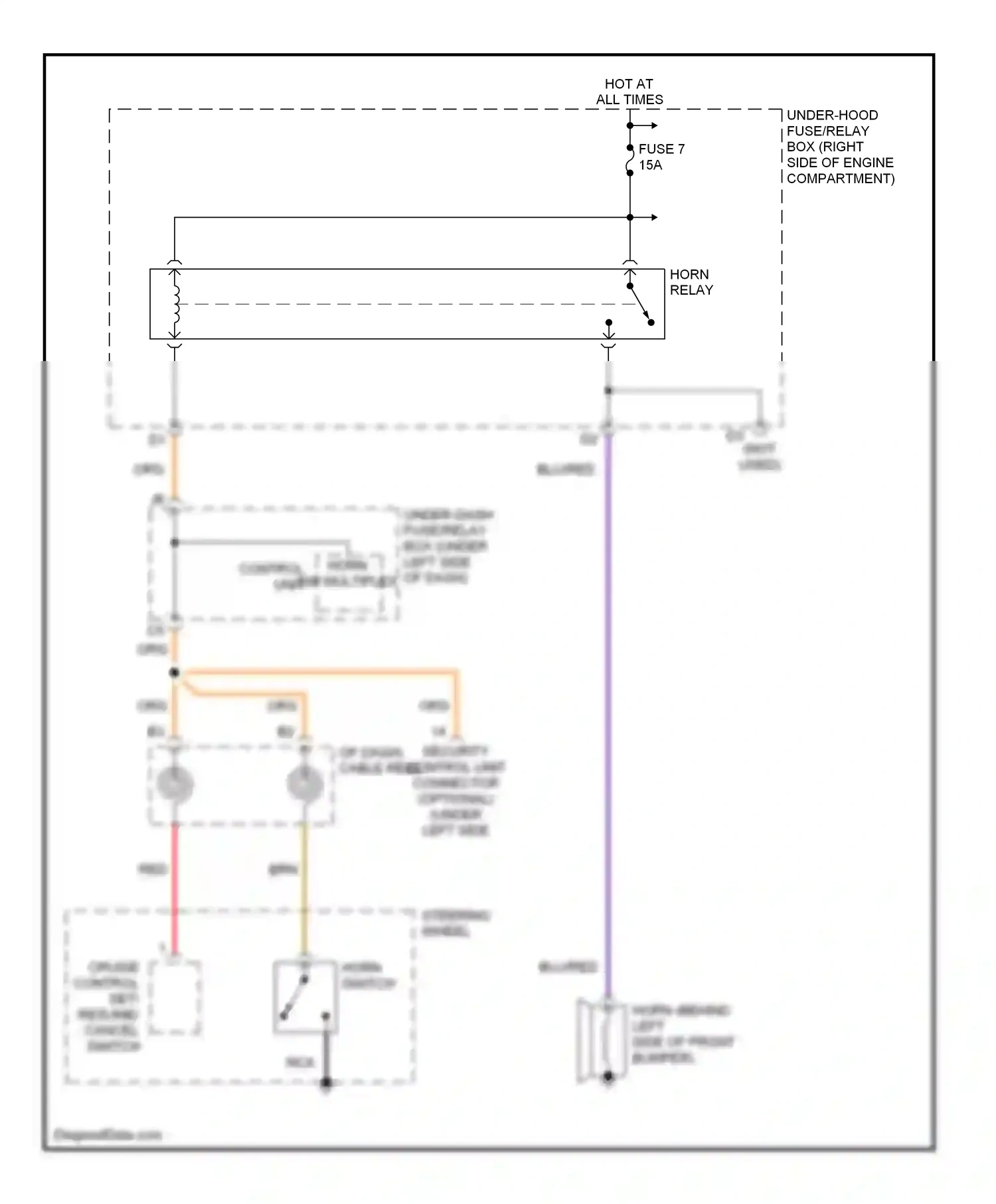 Wiring diagram org/ for Honda Civic VII facelift (2003-2006) (33 of 64)