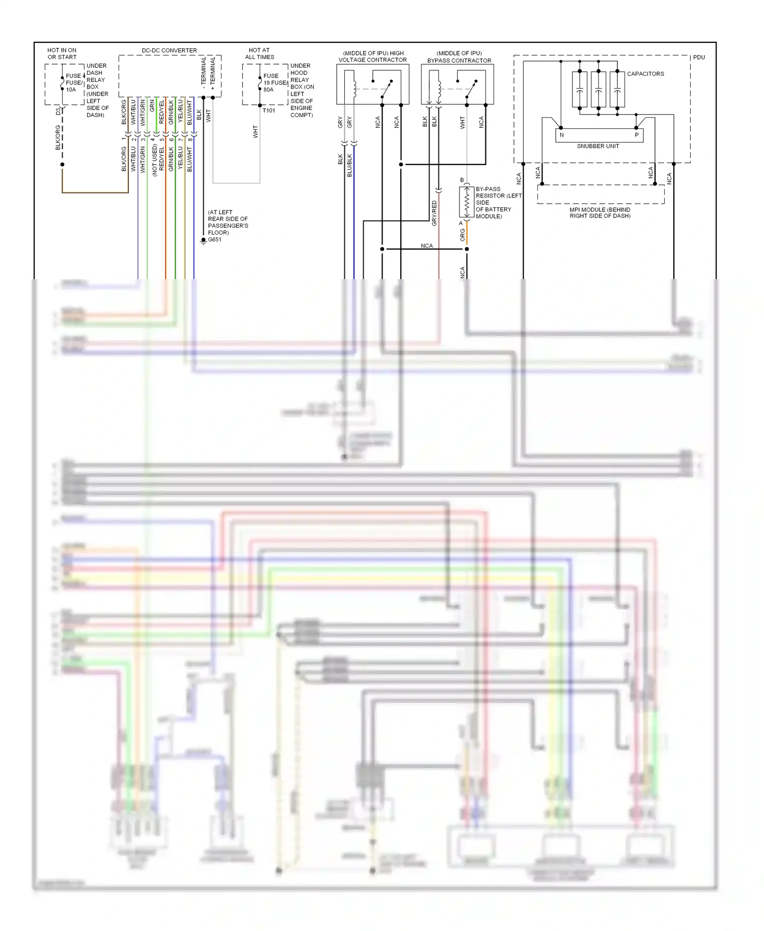 Wiring diagram red for Honda Civic VII facelift (2003-2006) (39 of 125)