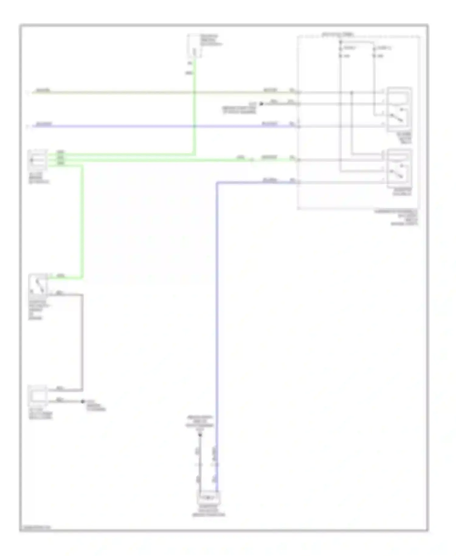 Civic Honda VII (2000-2003): Heater circuit (2 of 2)