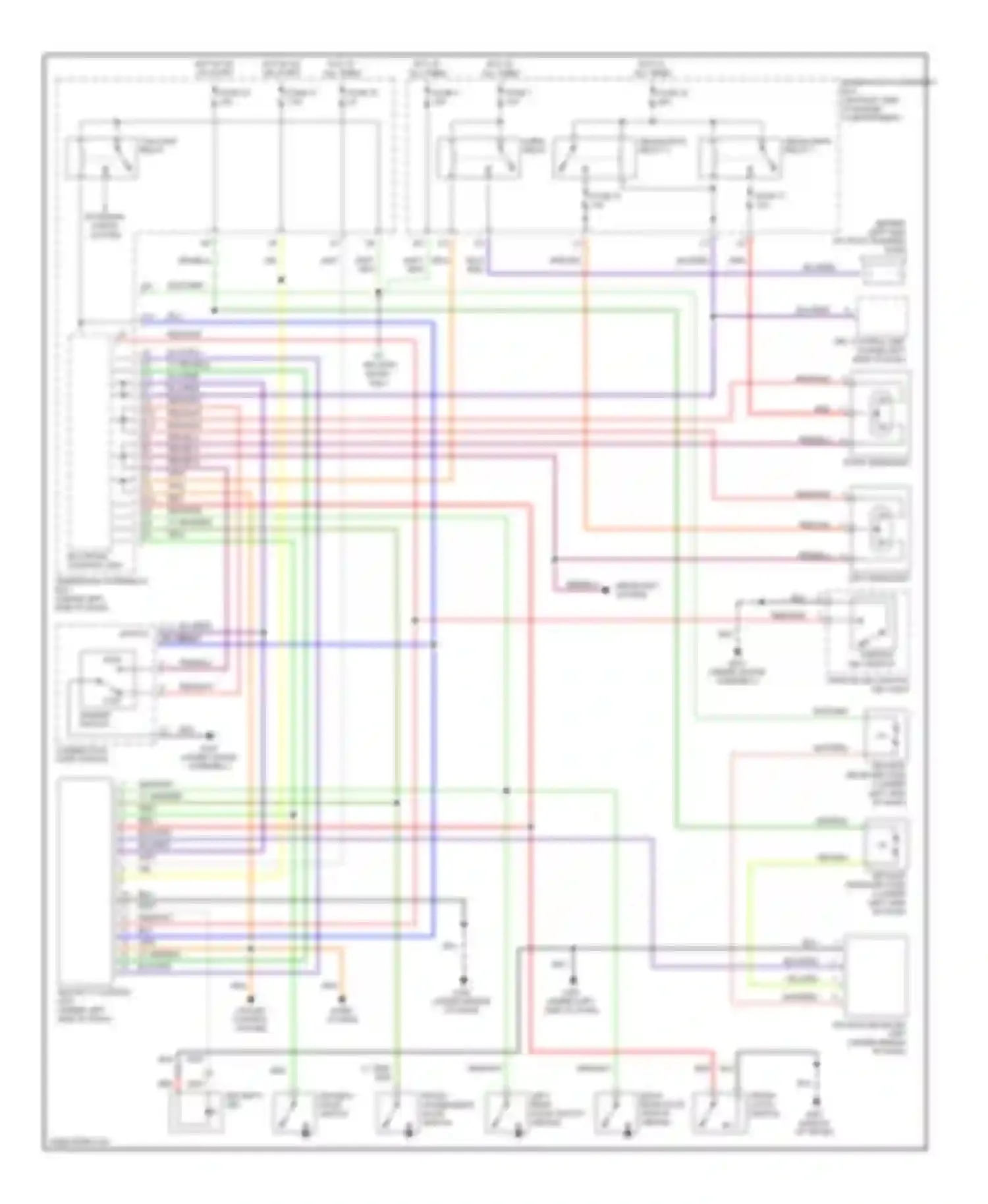 Civic Honda VII (2000-2003): Anti-theft circuit