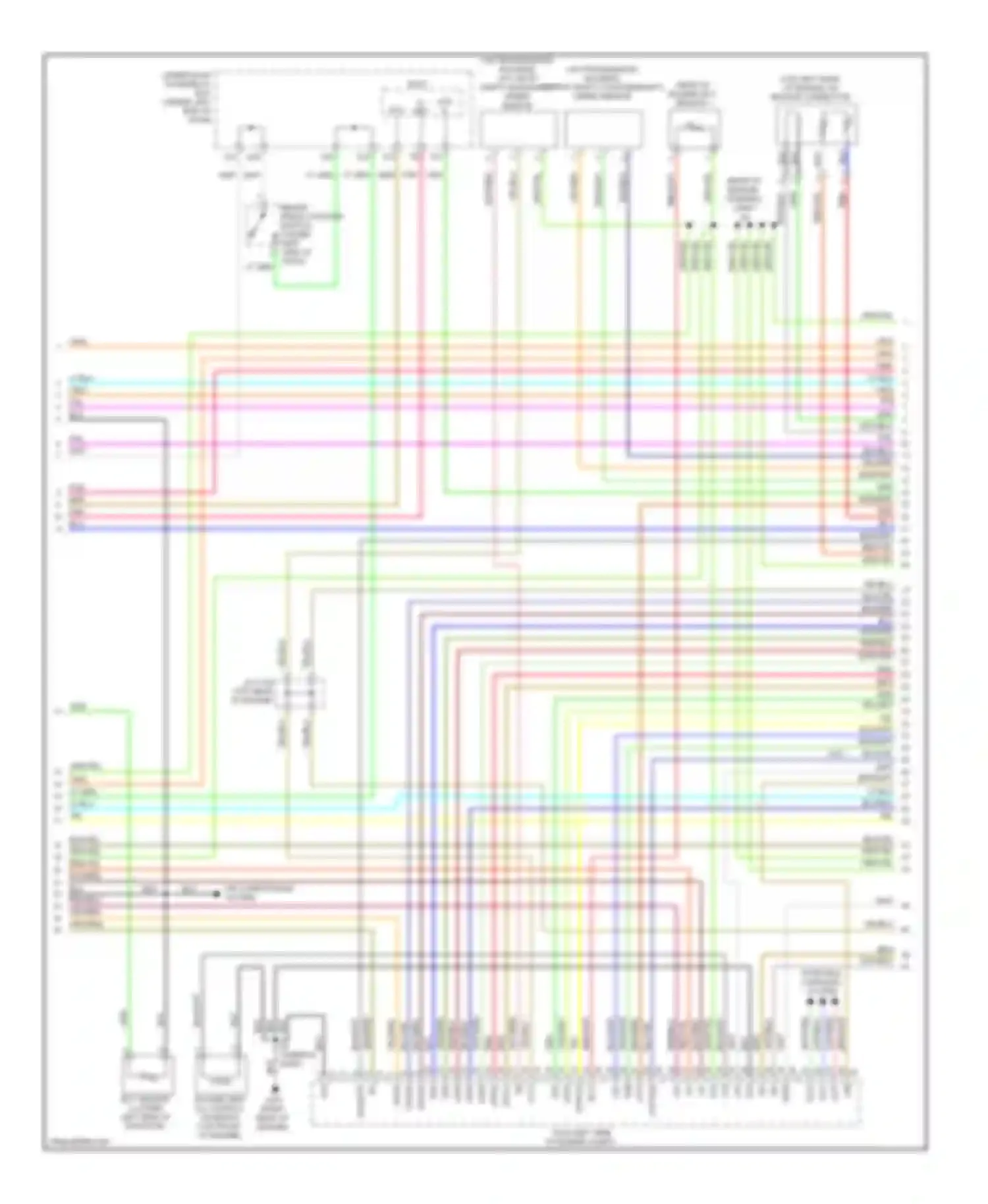 Civic Honda VIII facelift (2008-2011): Wiring diagram engine performance 1.8l, gx (2 of 5)