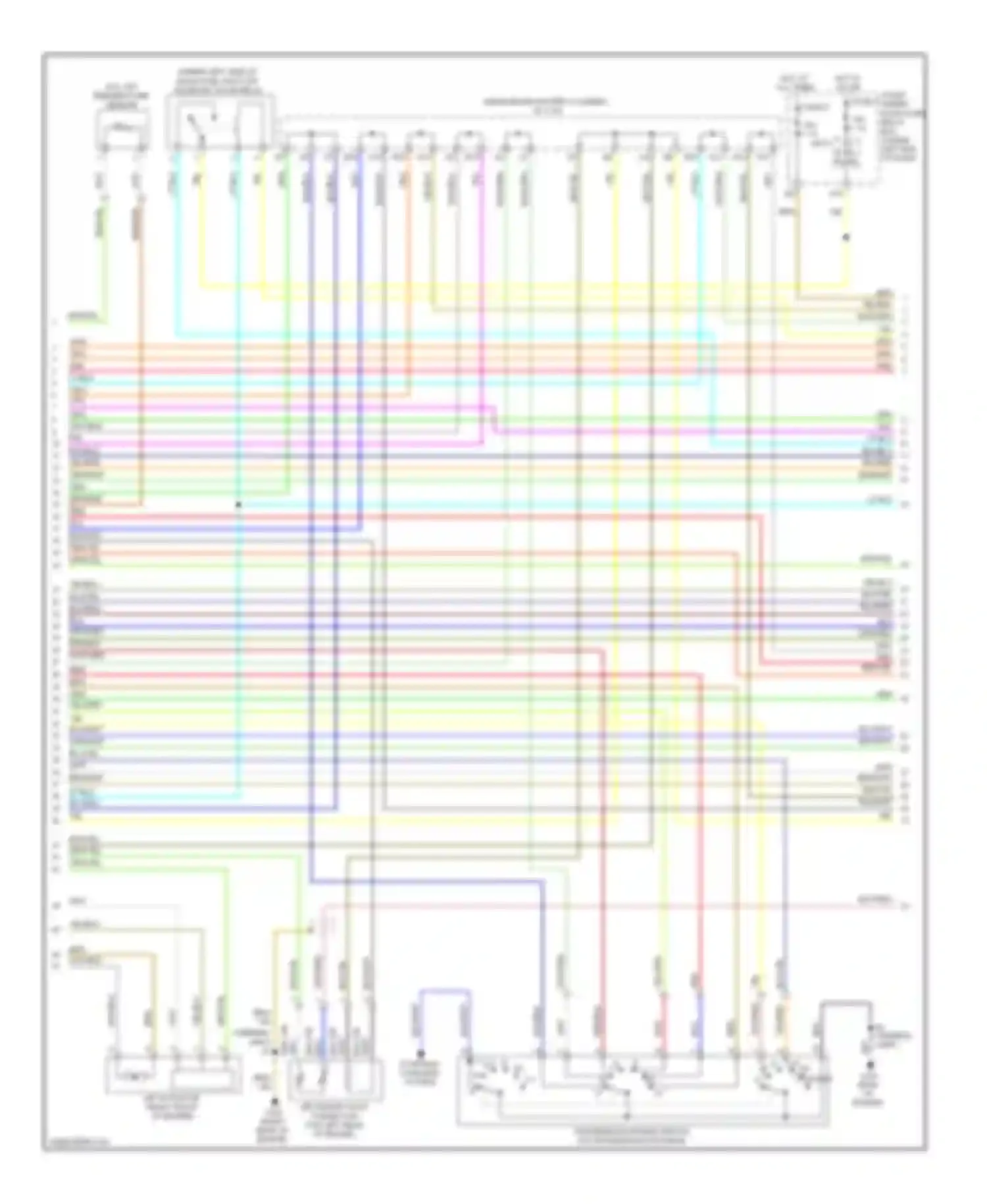 Civic Honda VIII facelift (2008-2011): Wiring diagram engine performance 1.8l, gx (3 of 5)