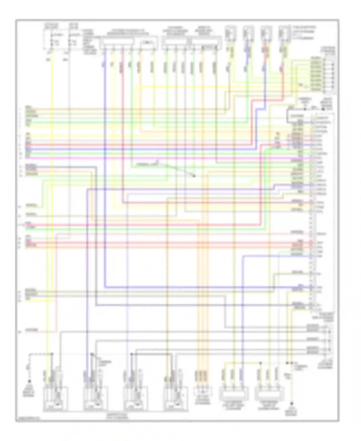 Civic Honda VIII facelift (2008-2011): Wiring diagram engine performance 1.8l, gx (5 of 5)