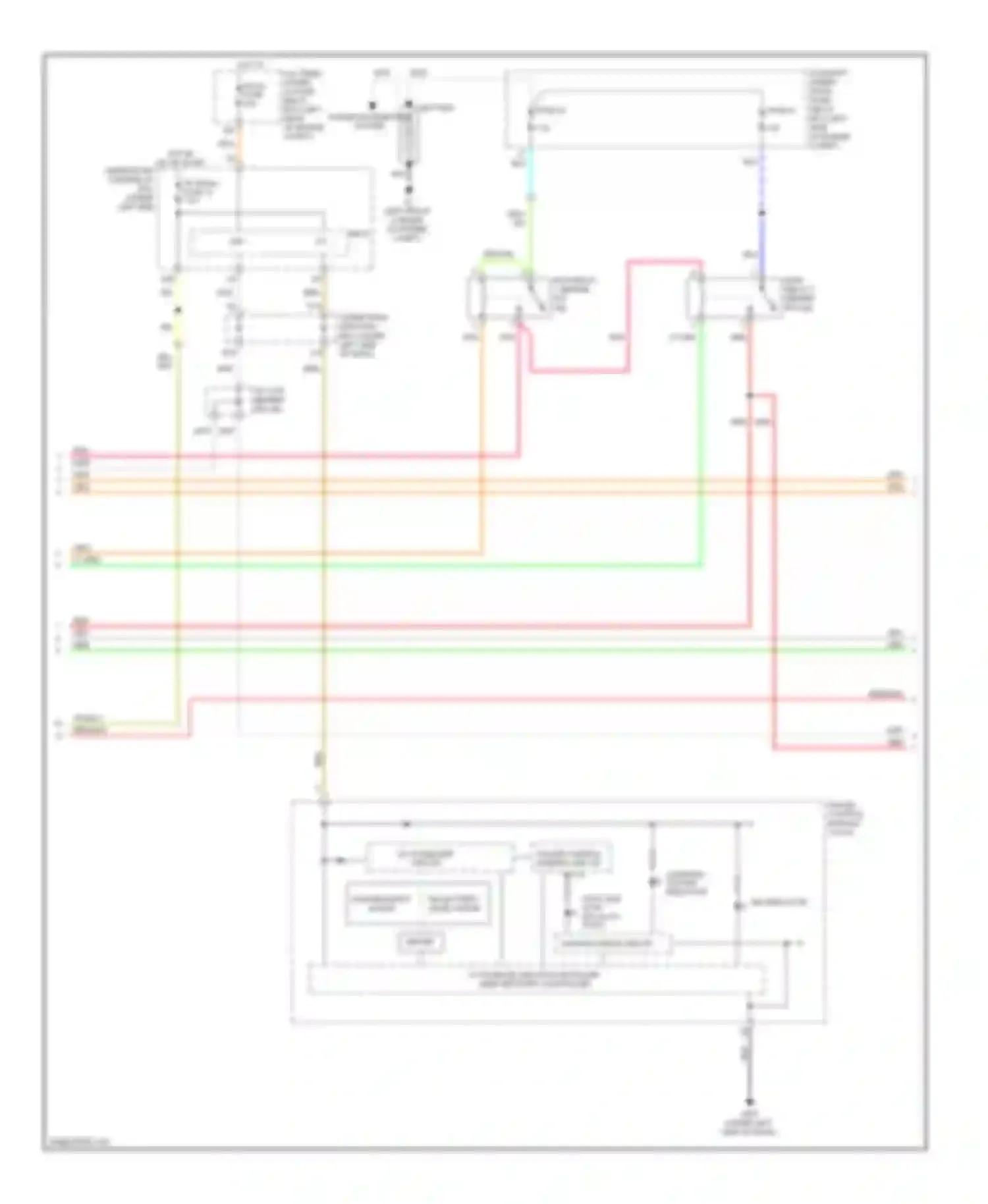 Civic Honda VIII facelift (2008-2011): Wiring diagram engine performance ima circuit (2 of 3)