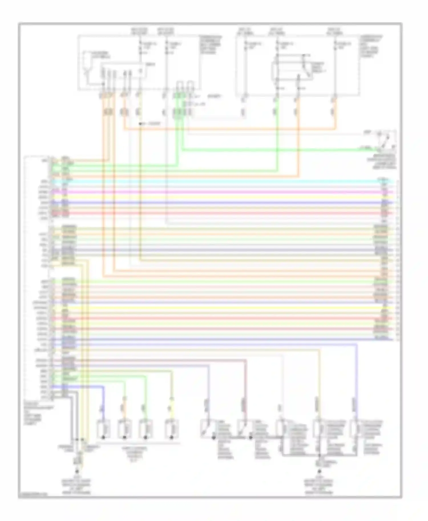 Civic Honda VIII facelift (2008-2011): Transmission circuit, except hybrid (1 of 2)