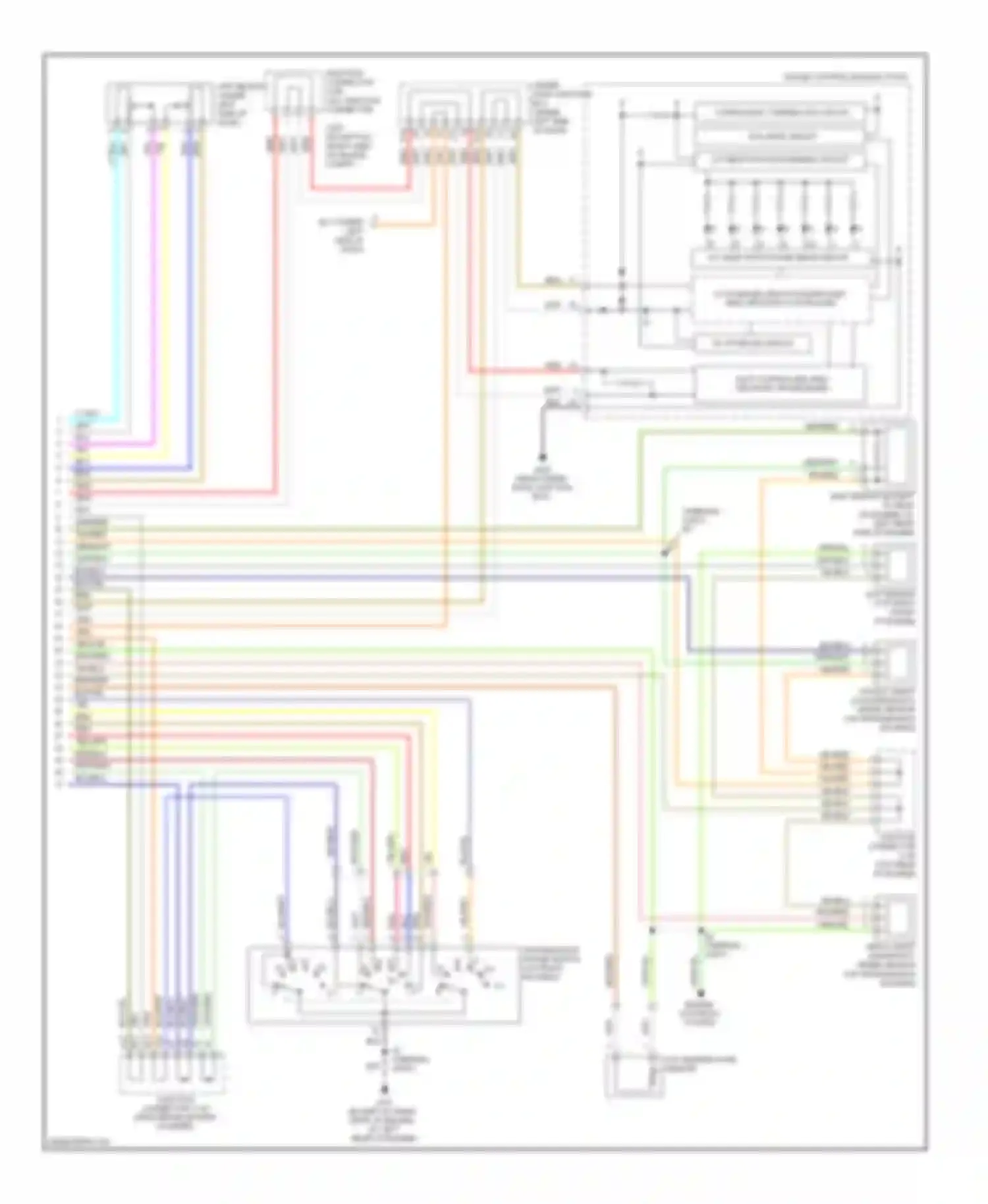 Civic Honda VIII facelift (2008-2011): Transmission circuit, except hybrid (2 of 2)
