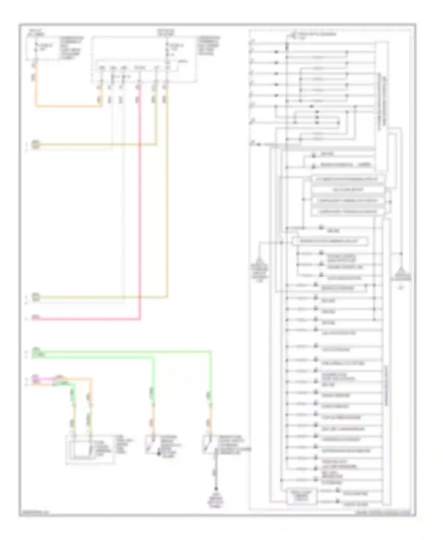 Wiring diagram area network controller for Honda Civic VIII facelift (2008-2011) (5 of 11)
