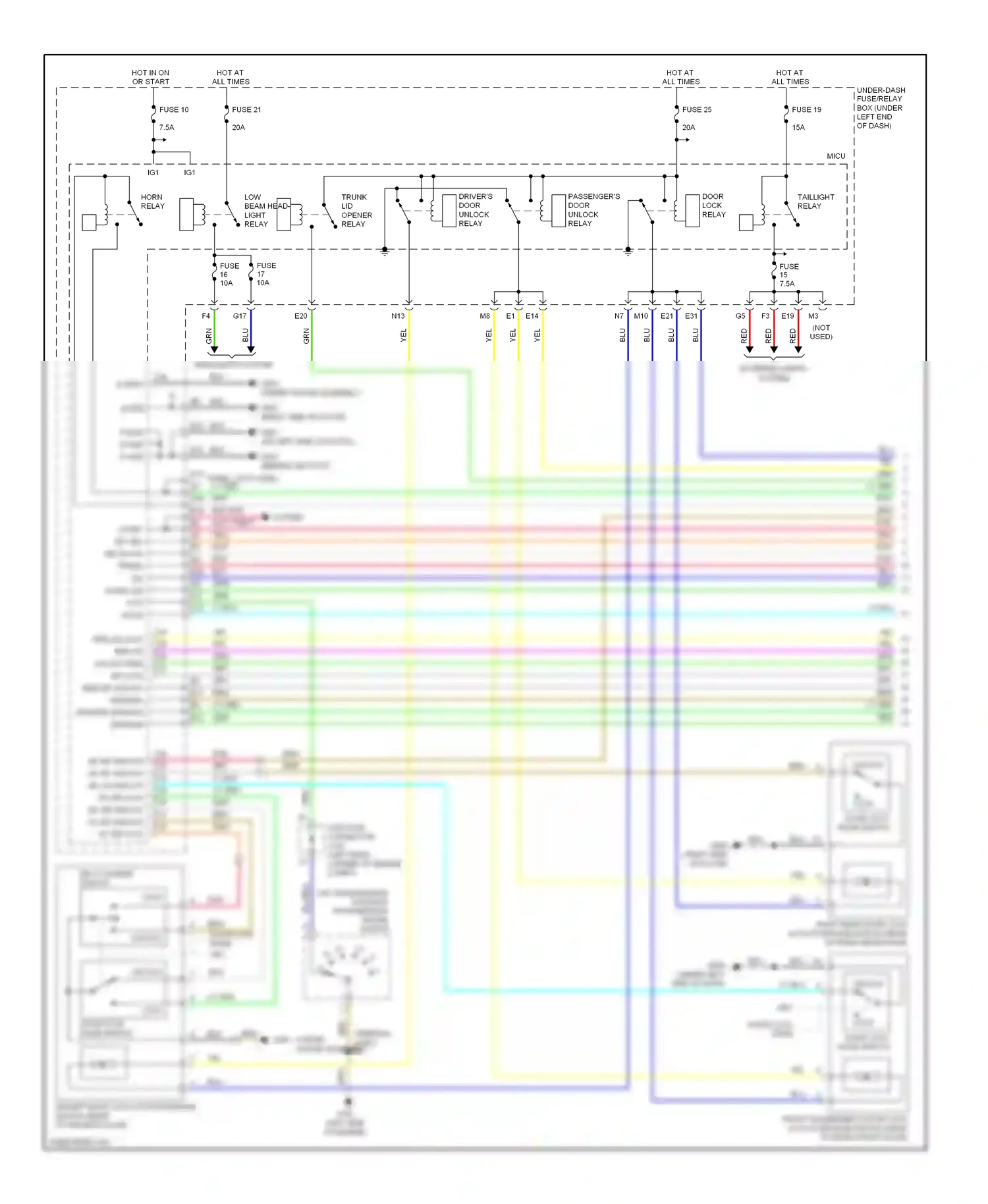 Wiring diagram blk for Honda Civic VIII facelift (2008-2011) (35 of 163)