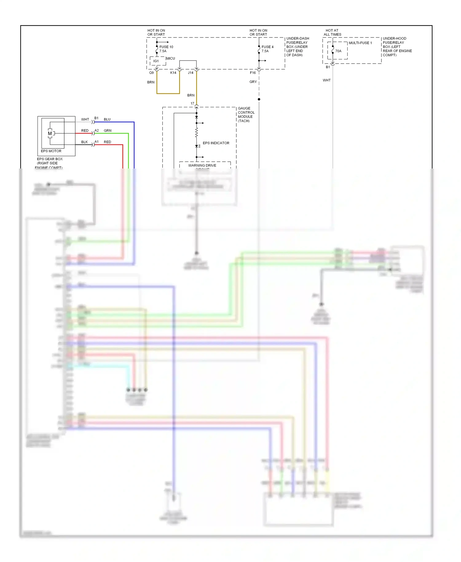 Wiring diagram blu for Honda Civic VIII facelift (2008-2011) (23 of 131)