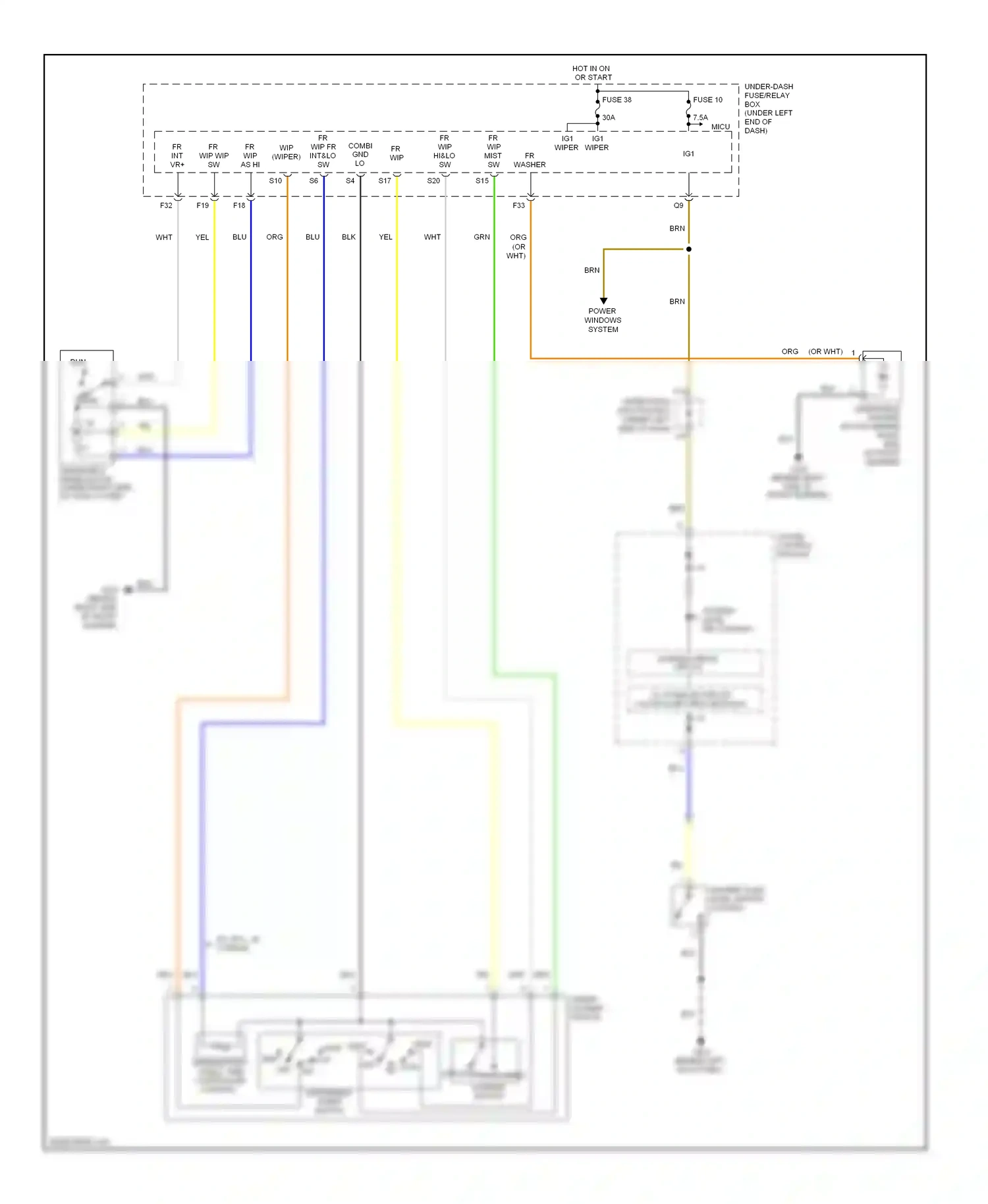 Wiring diagram blu for Honda Civic VIII facelift (2008-2011) (123 of 131)