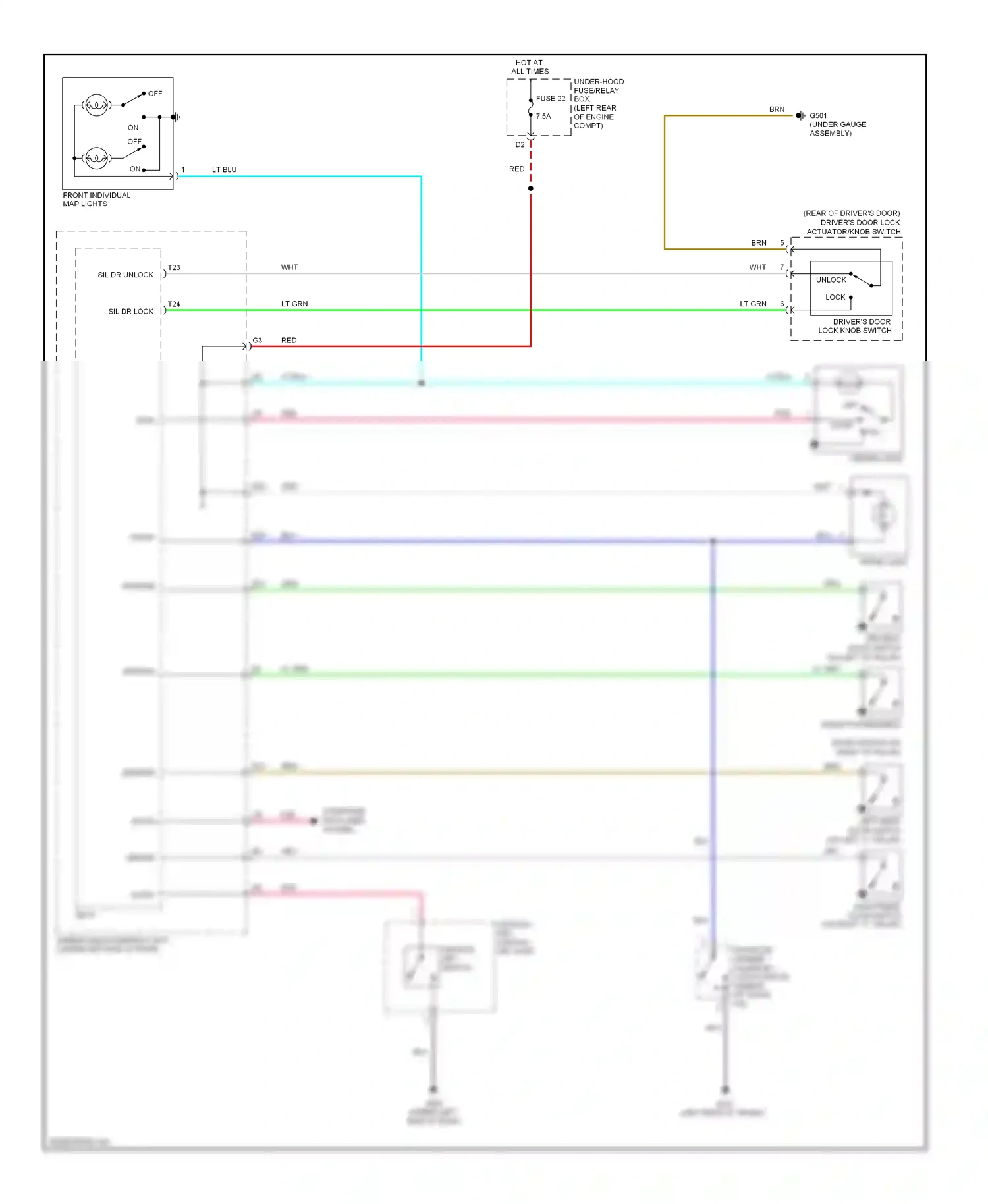 Wiring diagram blu for Honda Civic VIII facelift (2008-2011) (53 of 131)