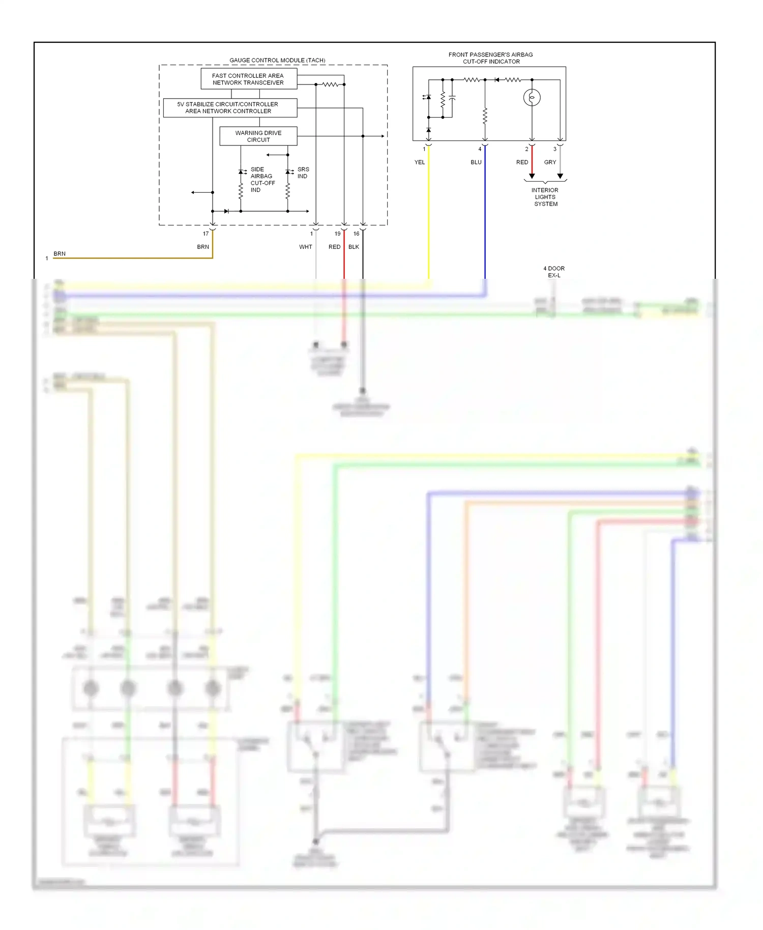 Wiring diagram blu for Honda Civic VIII facelift (2008-2011) (116 of 131)