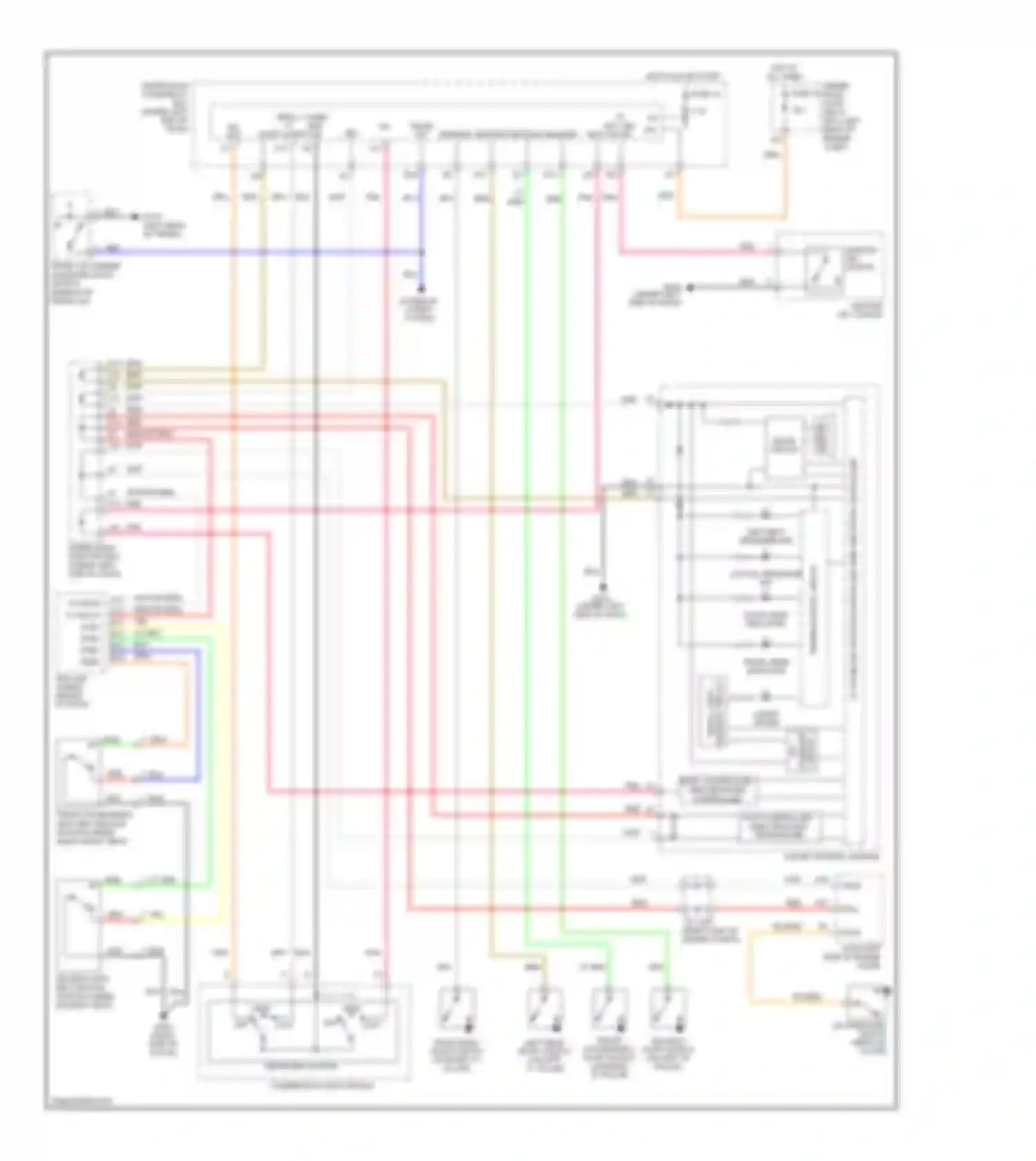 Wiring diagram body controller pnk area network controller for Honda Civic VIII facelift (2008-2011) (1 of 1)
