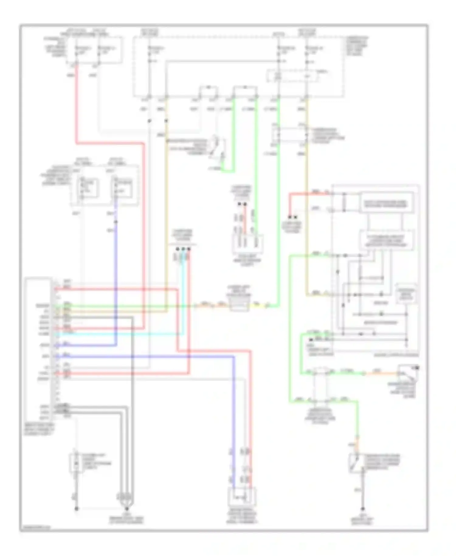 Wiring diagram can-h for Honda Civic VIII facelift (2008-2011) (1 of 6)