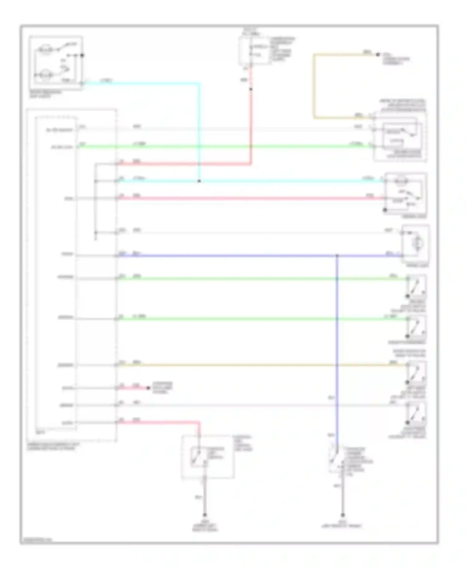 Wiring diagram computer data lines system for Honda Civic VIII facelift (2008-2011) (24 of 31)