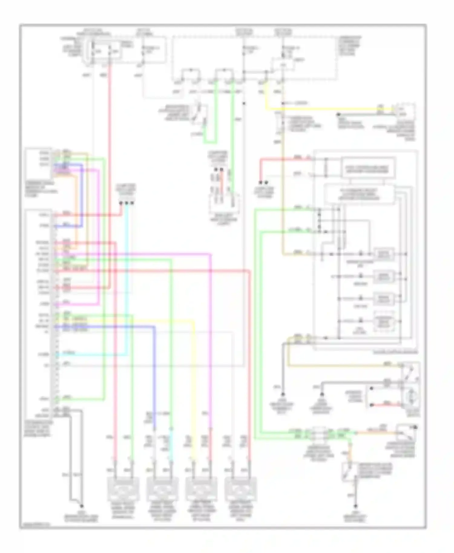 Wiring diagram controller area network controller for Honda Civic VIII facelift (2008-2011) (4 of 16)