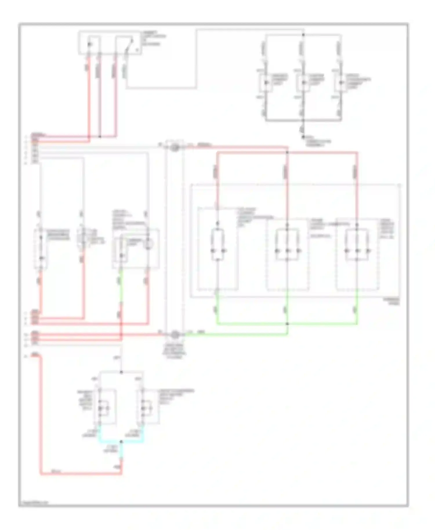 Wiring diagram dash lights brightness controller for Honda Civic VIII facelift (2008-2011) (5 of 8)