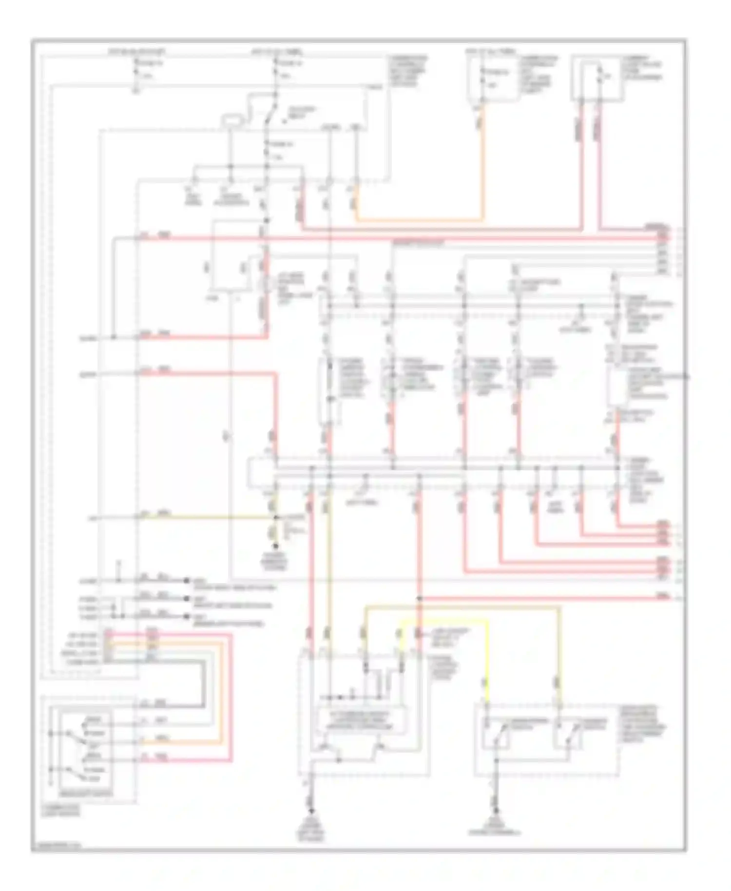 Wiring diagram dash lights brightness controller for Honda Civic VIII facelift (2008-2011) (4 of 8)
