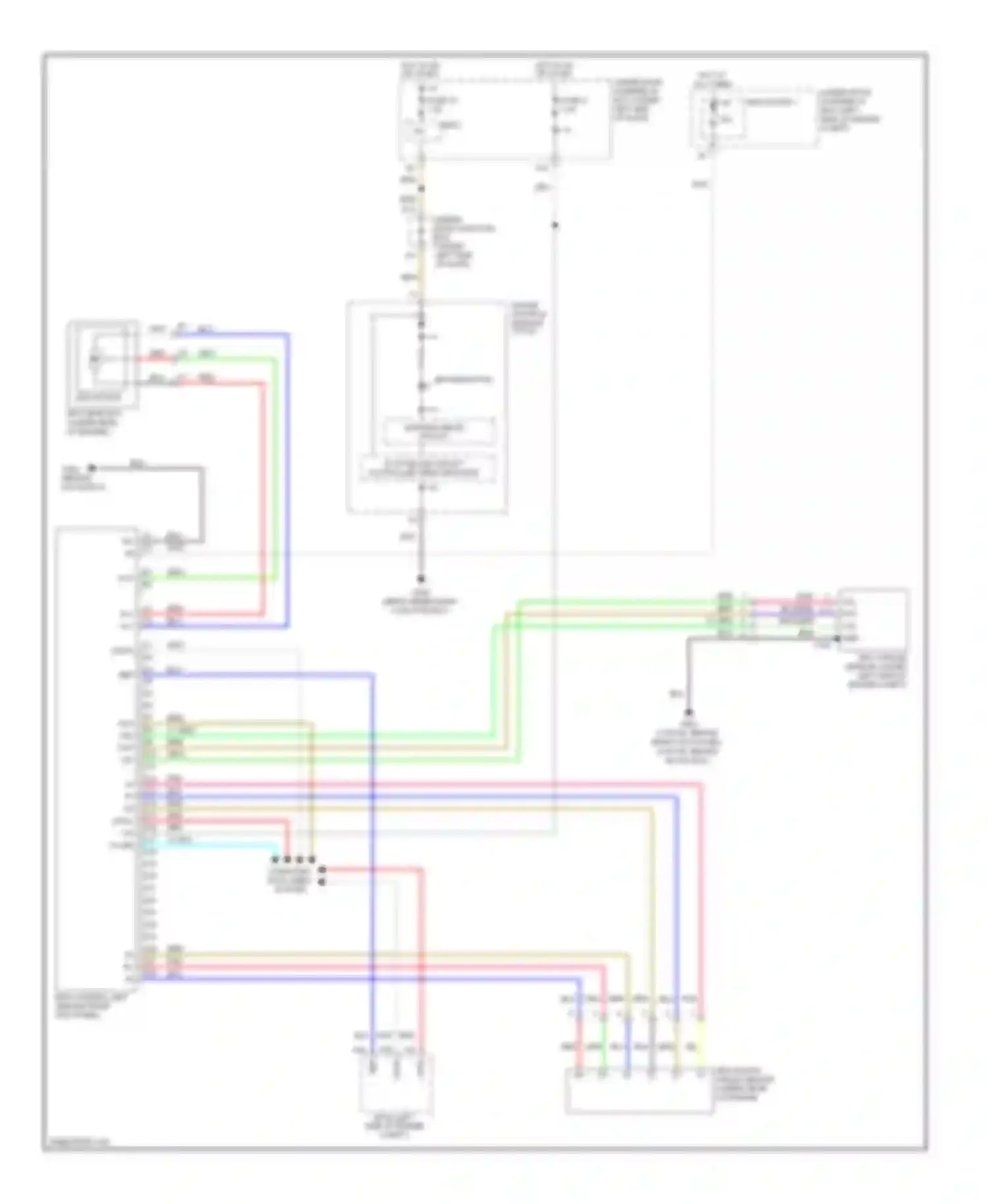 Wiring diagram eps indicator for Honda Civic VIII facelift (2008-2011) (2 of 2)