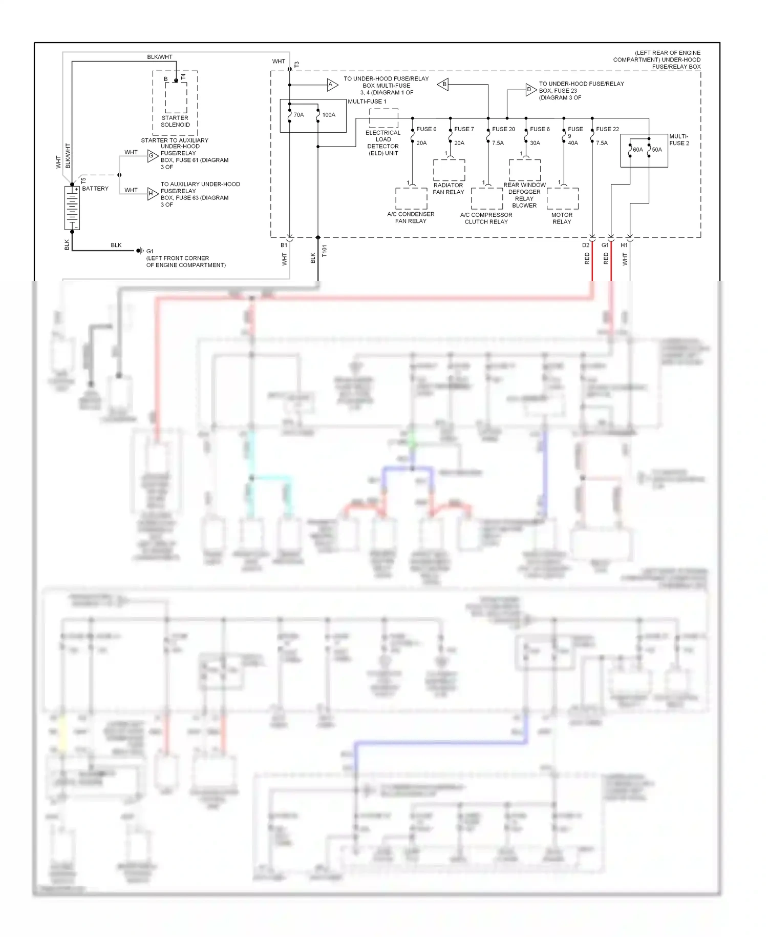 Wiring diagram etcs control relay for Honda Civic VIII facelift (2008-2011) (4 of 8)