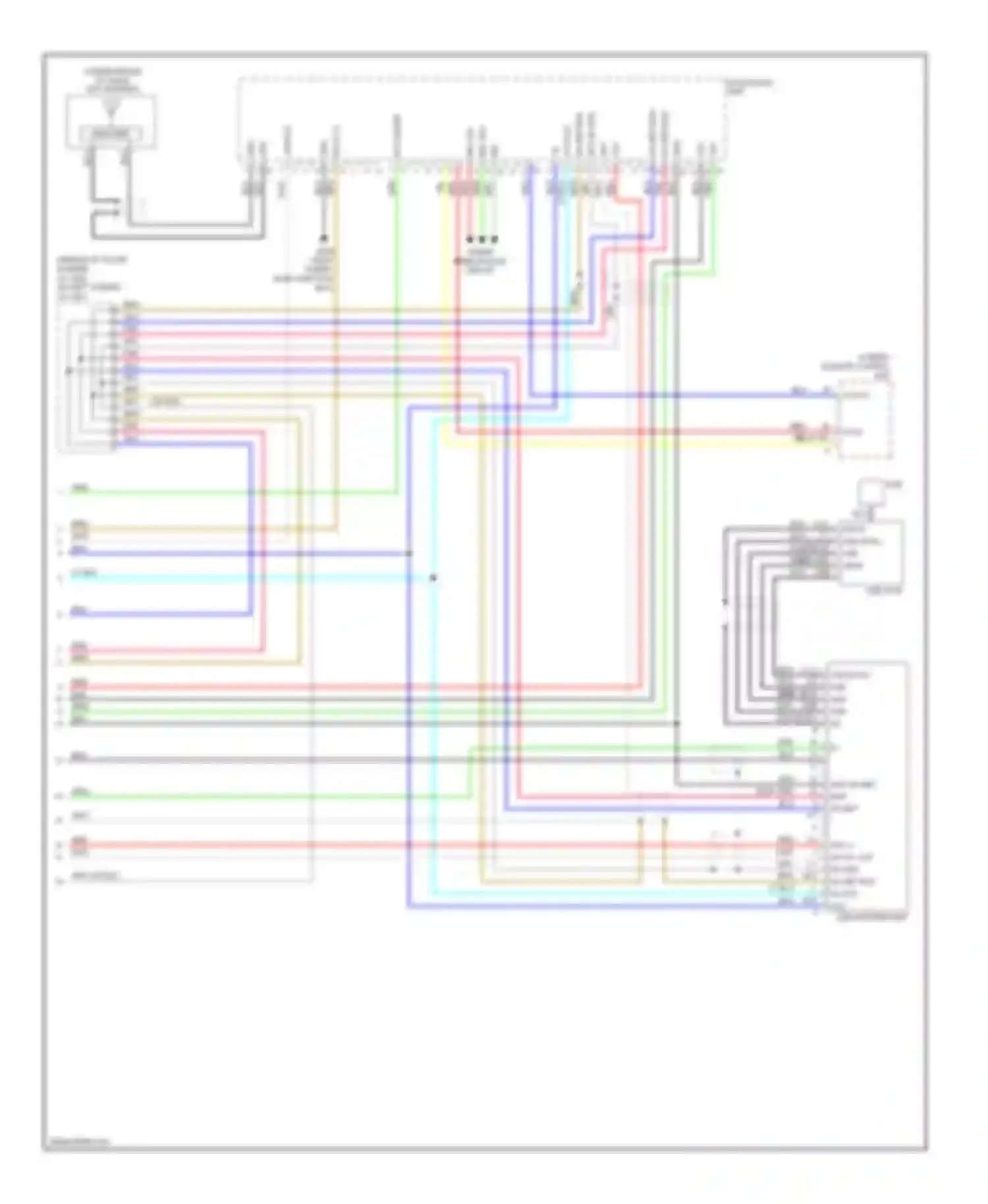 Wiring diagram ga-net bus sh for Honda Civic VIII facelift (2008-2011) (2 of 8)