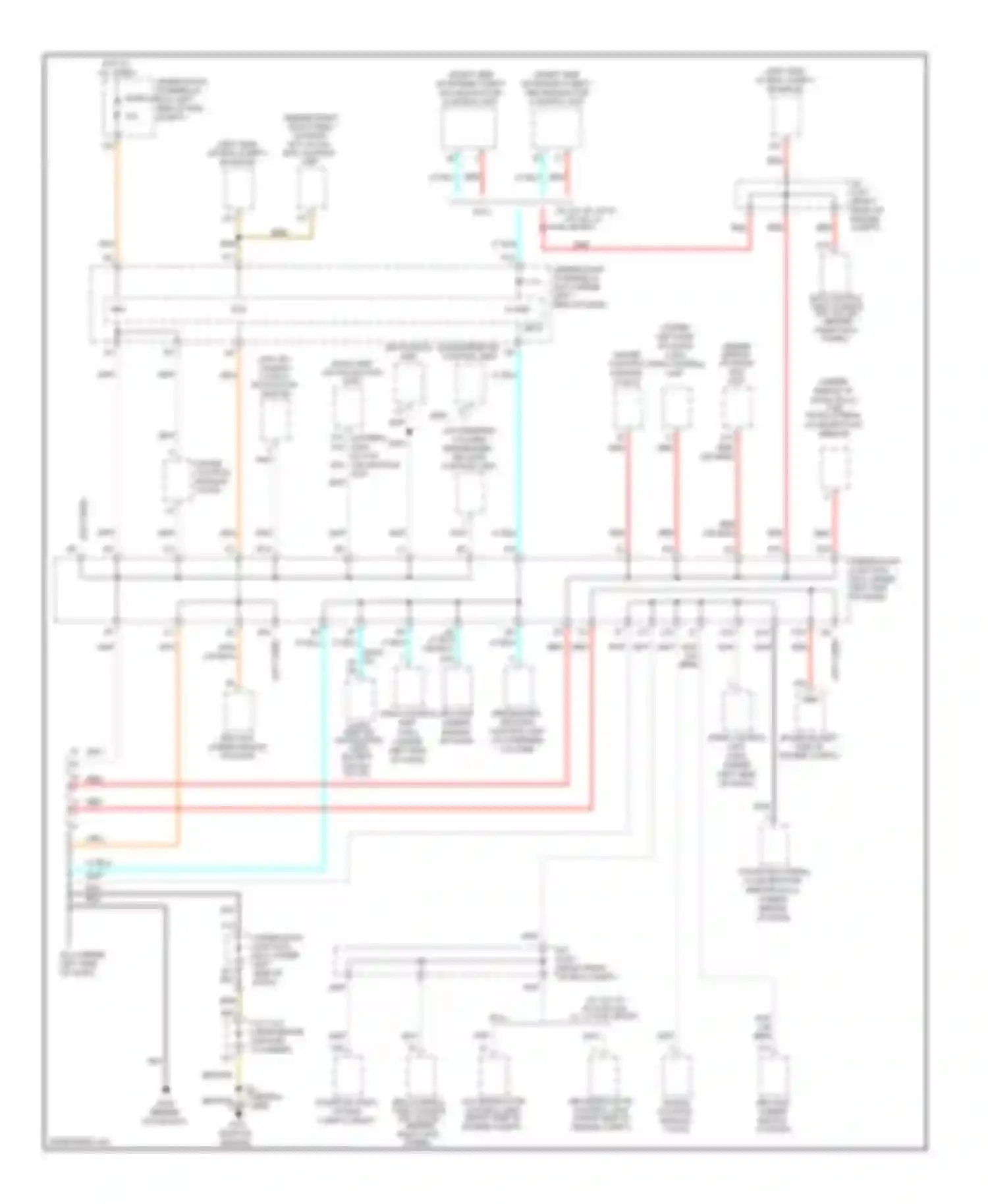 Wiring diagram navigation unit for Honda Civic VIII facelift (2008-2011) (1 of 13)