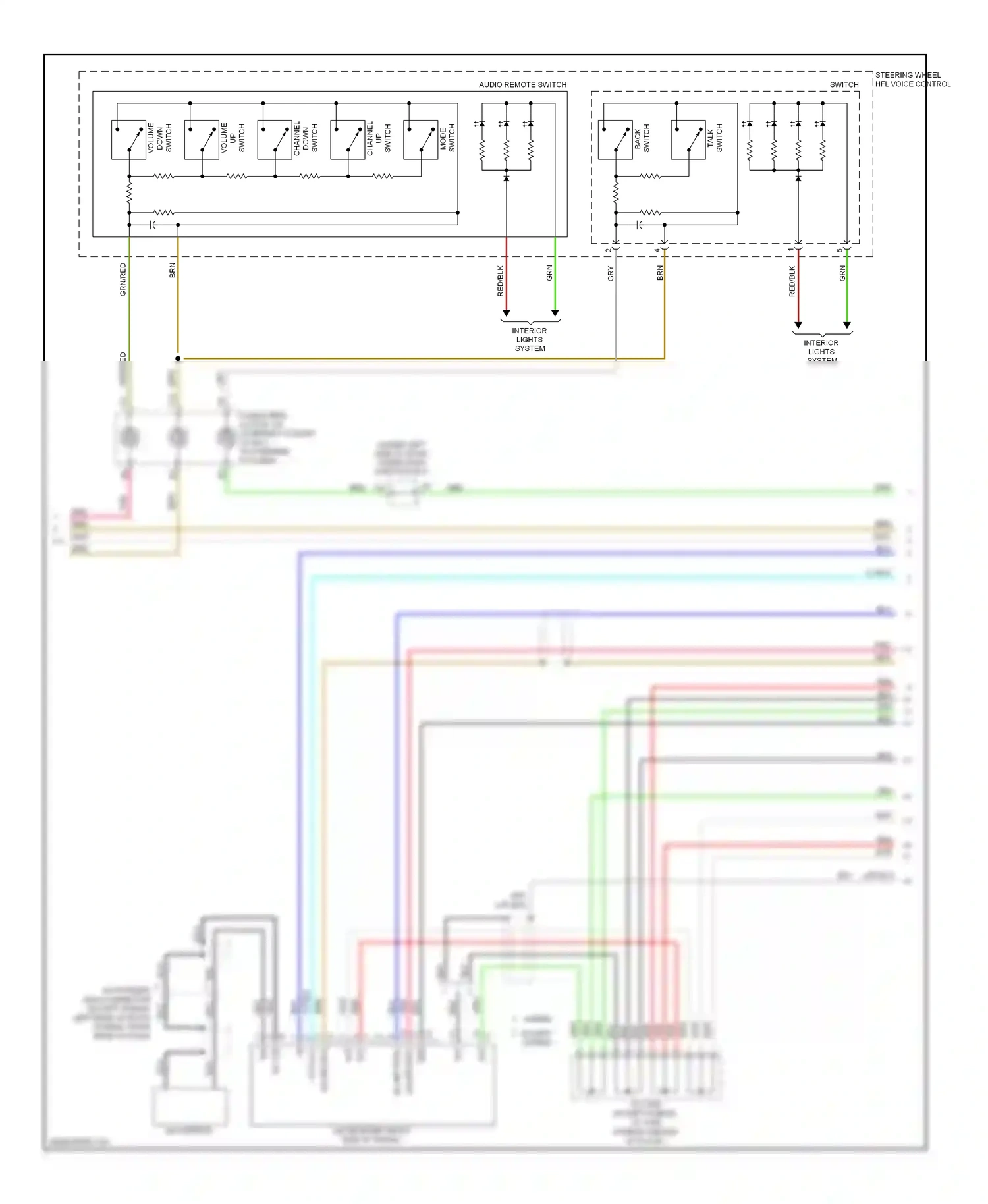 Wiring diagram nca for Honda Civic VIII facelift (2008-2011) (12 of 32)