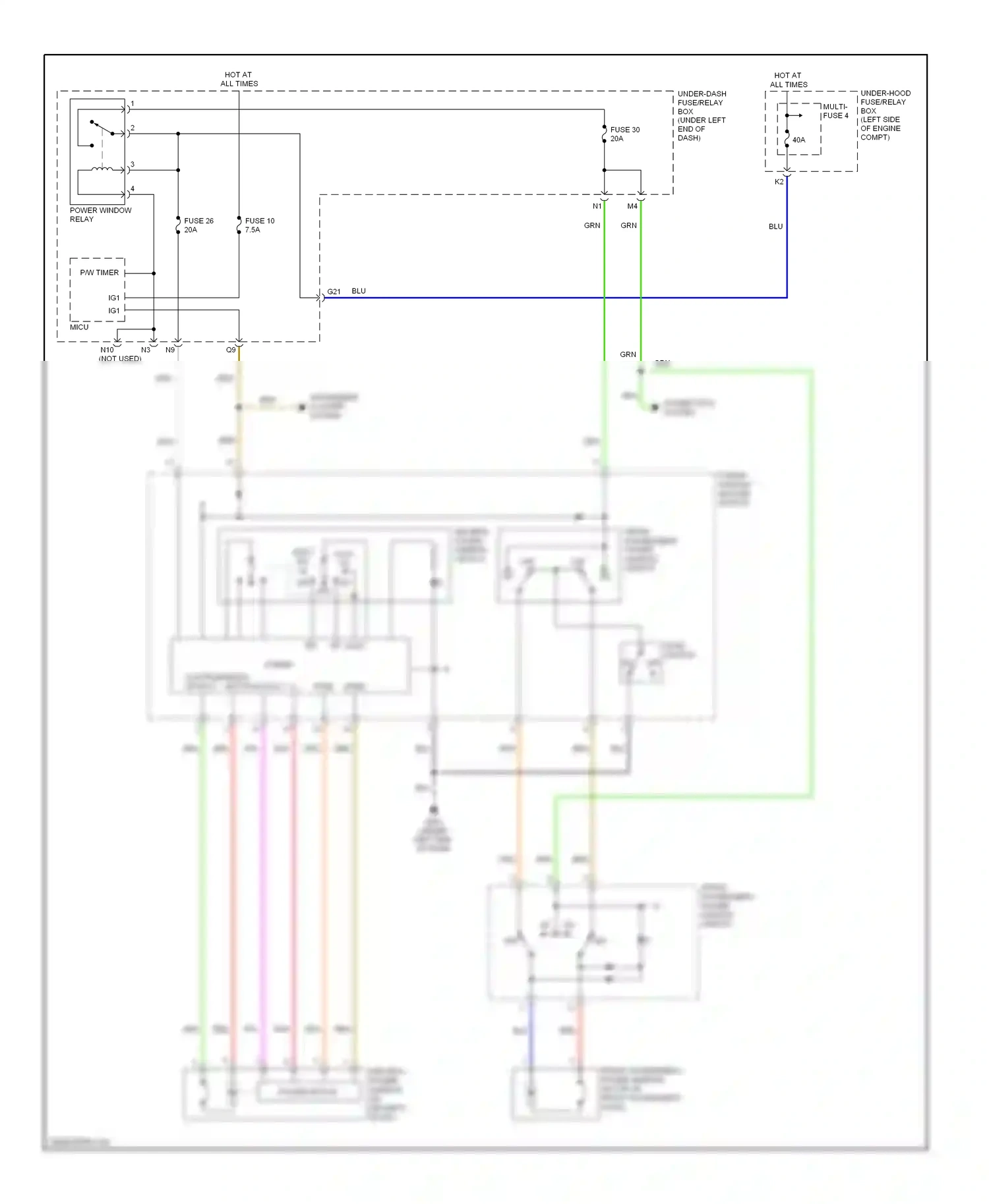 Wiring diagram org/ for Honda Civic VIII facelift (2008-2011) (85 of 121)
