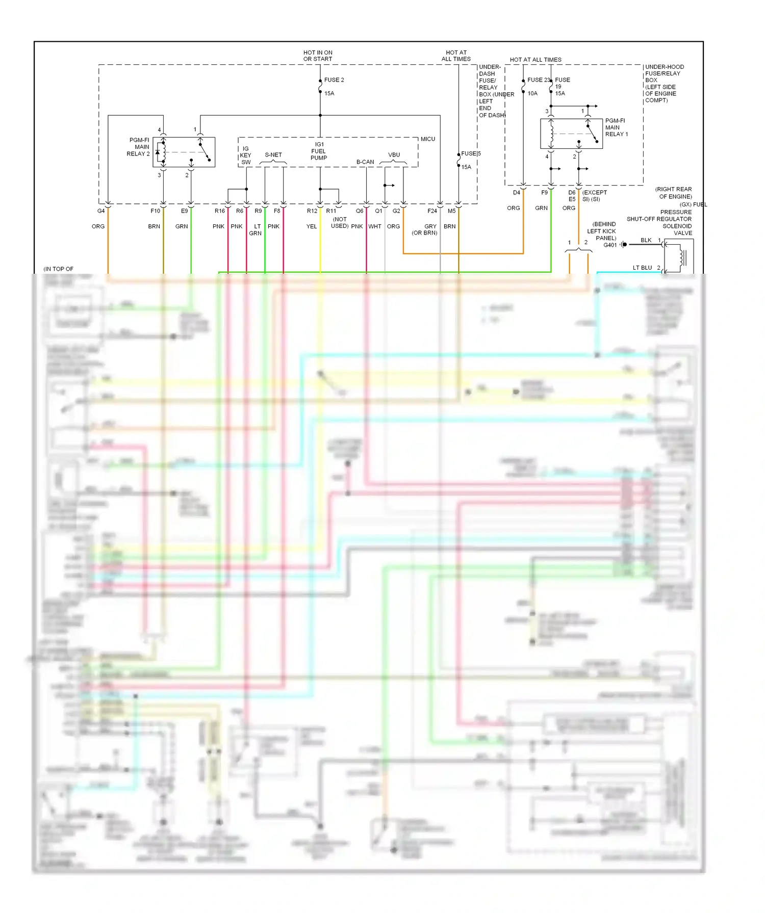 Wiring diagram org/ for Honda Civic VIII facelift (2008-2011) (19 of 121)