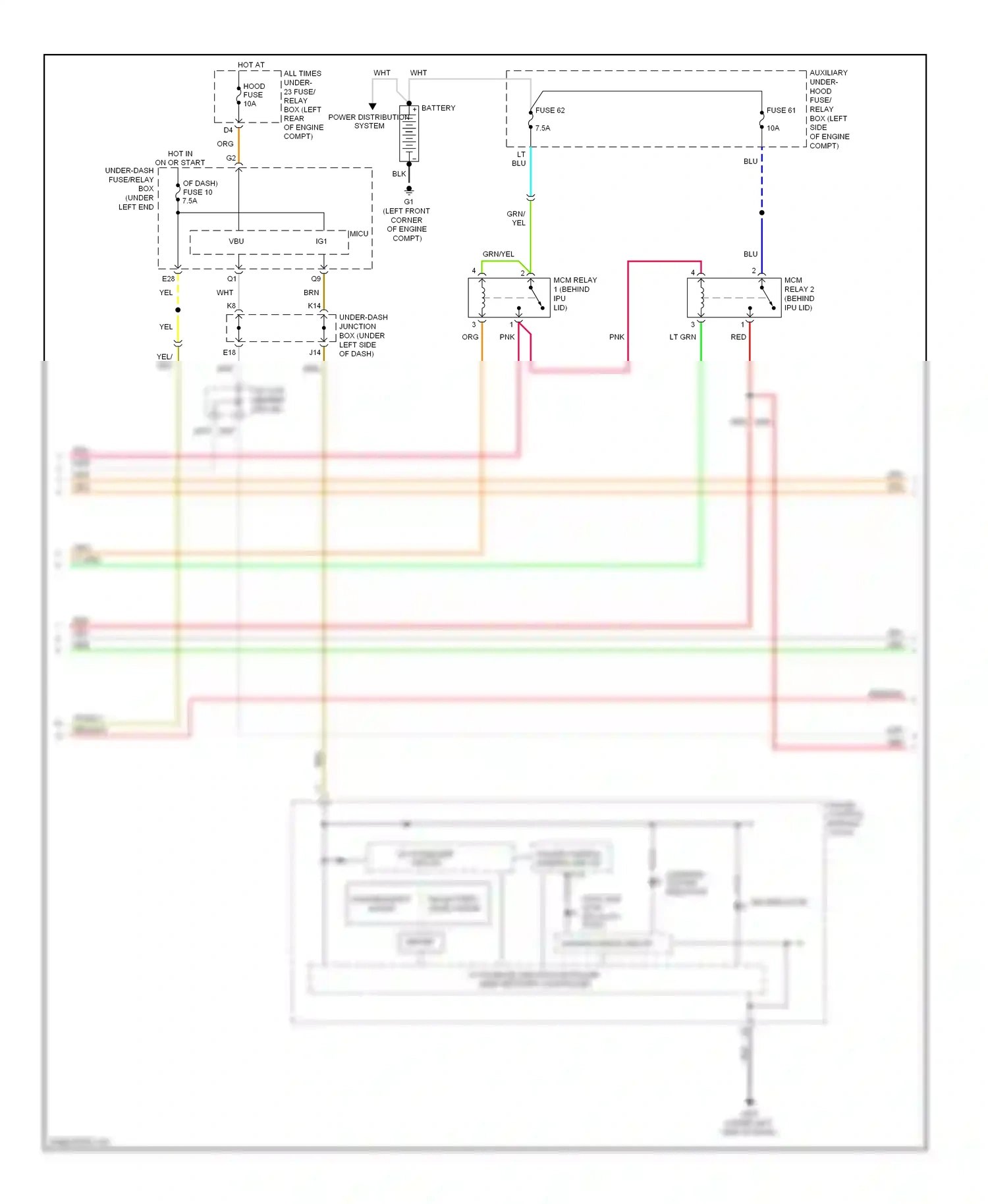 Wiring diagram red for Honda Civic VIII facelift (2008-2011) (29 of 136)