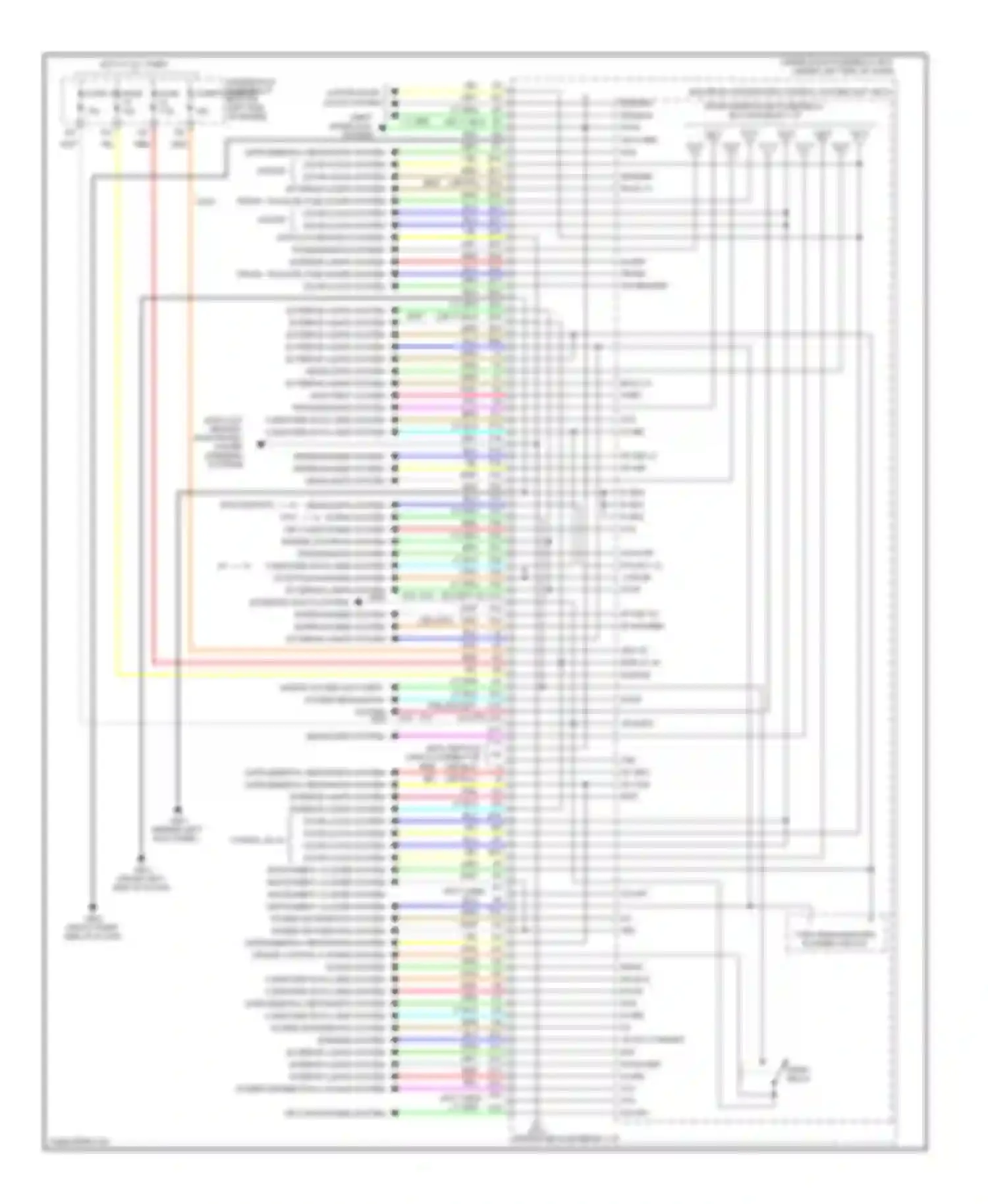 Wiring diagram vbu +b intr lt +b hazard for Honda Civic VIII facelift (2008-2011) (1 of 1)