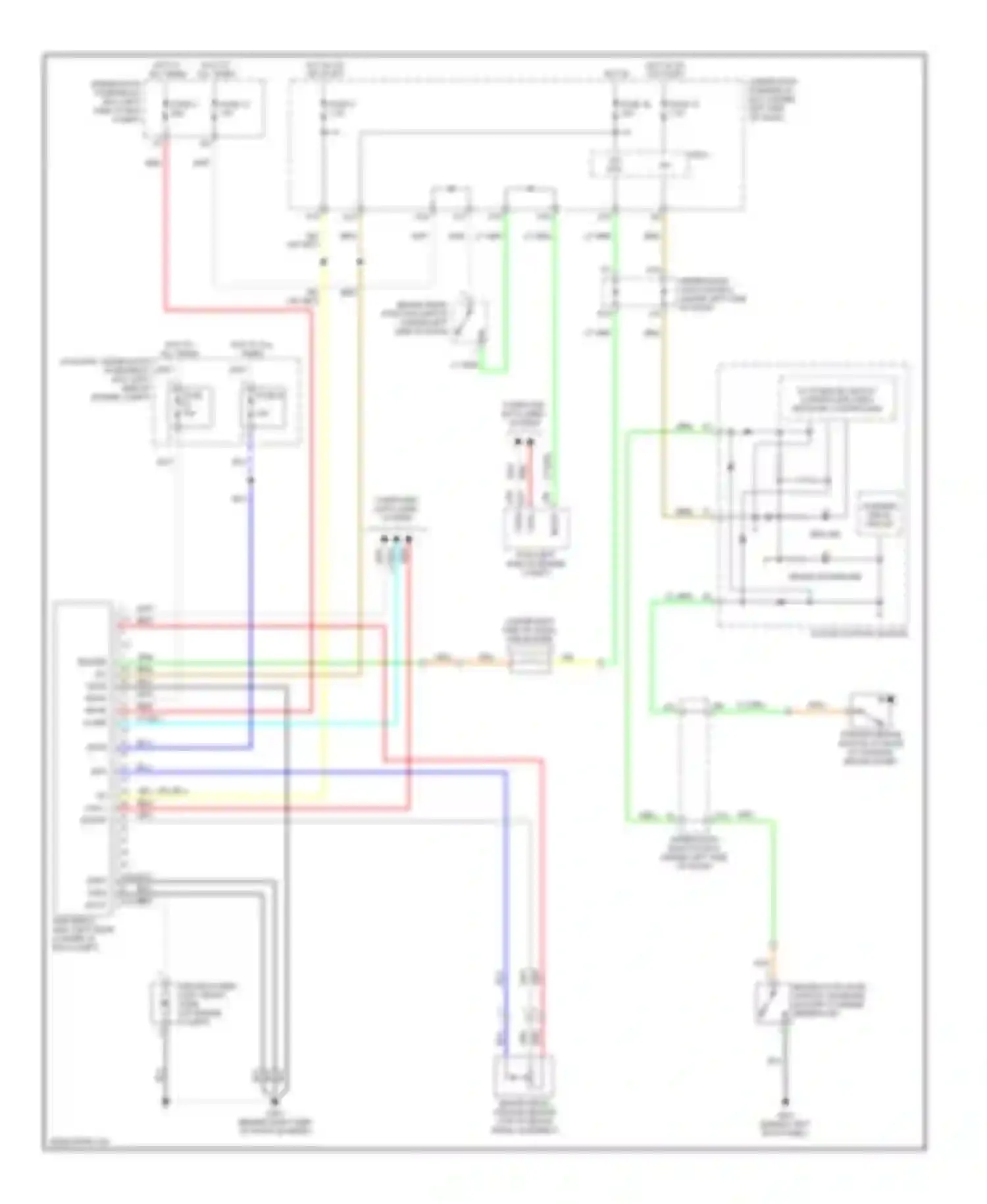 Civic Honda VIII (2005-2009): Advanced hydraulic booster circuit