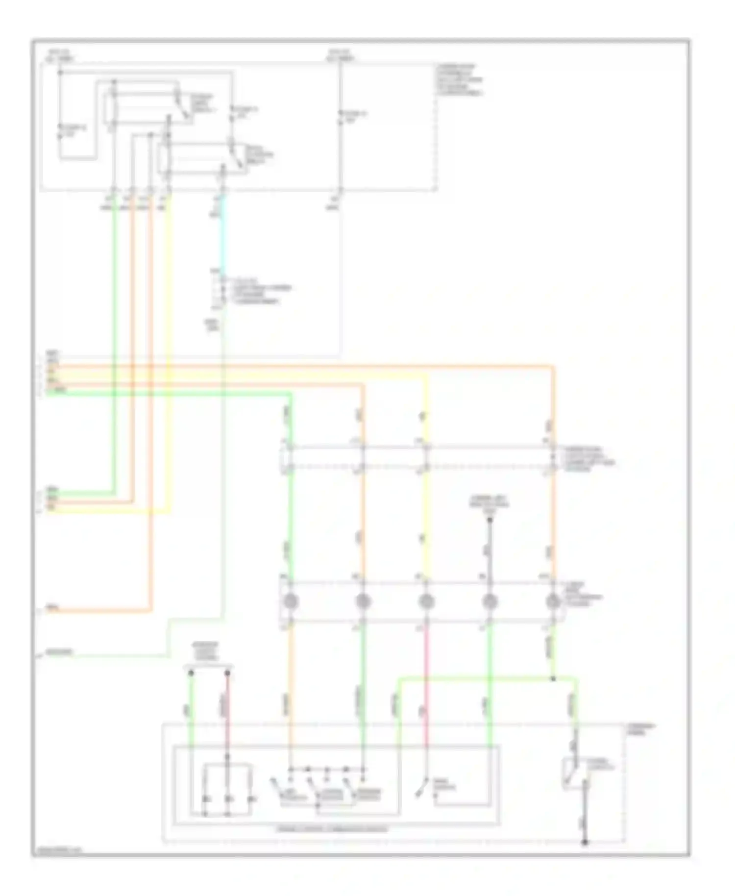 Civic Honda VIII (2005-2009): Cruise control circuit, hybrid (2 of 2)