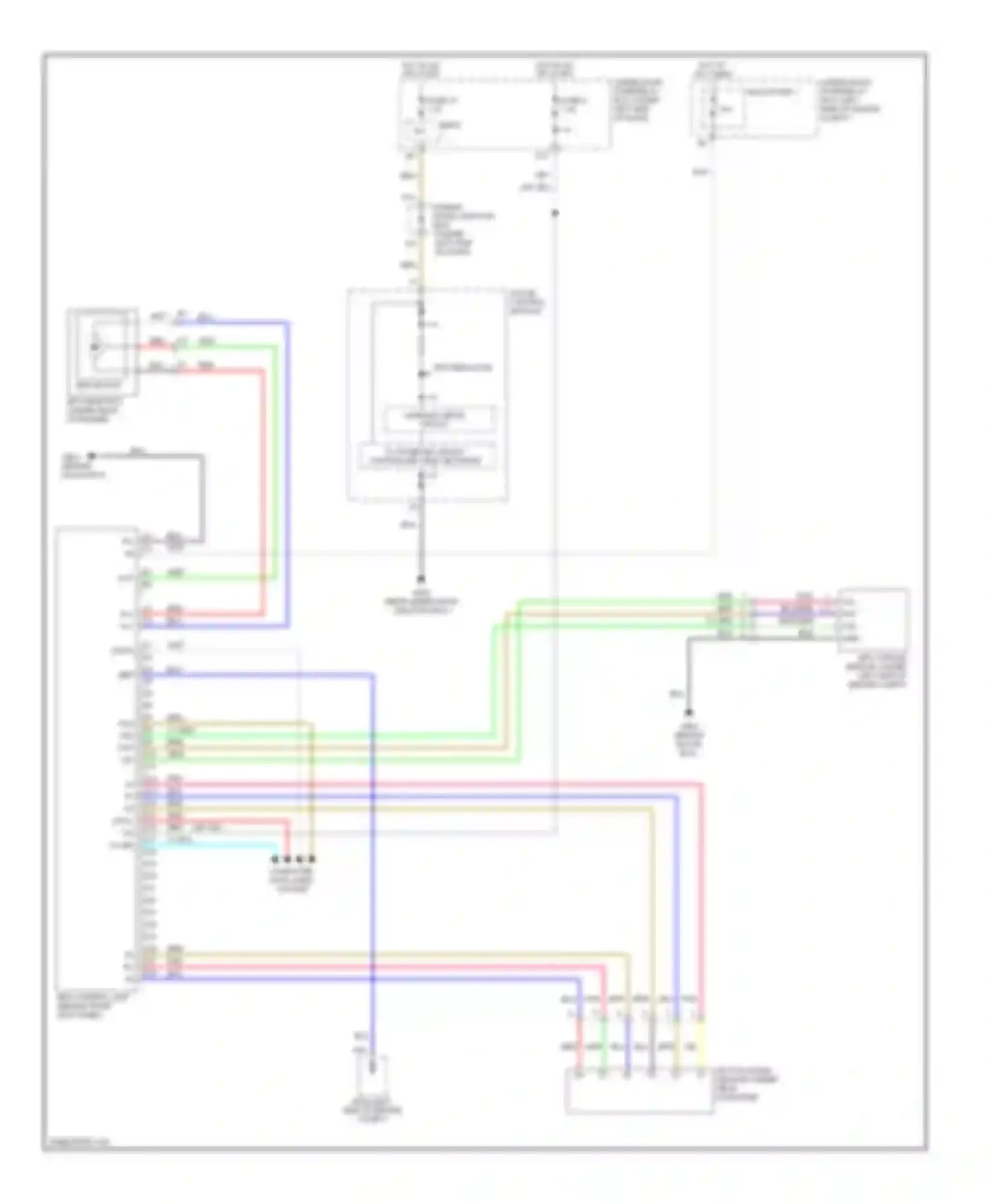 Civic Honda VIII (2005-2009): Electronic power steering circuit, si