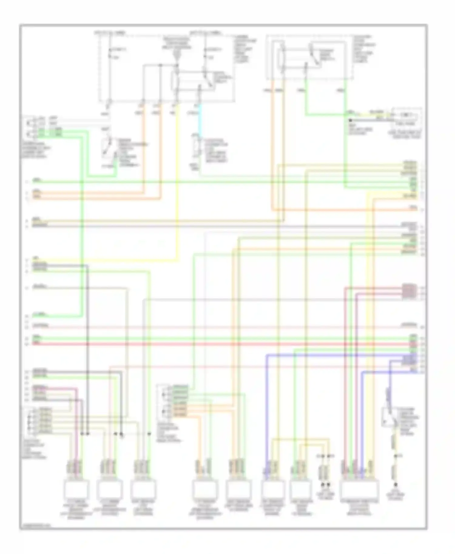 Civic Honda VIII (2005-2009): Wiring diagram engine performance 1.3l (4 of 5)