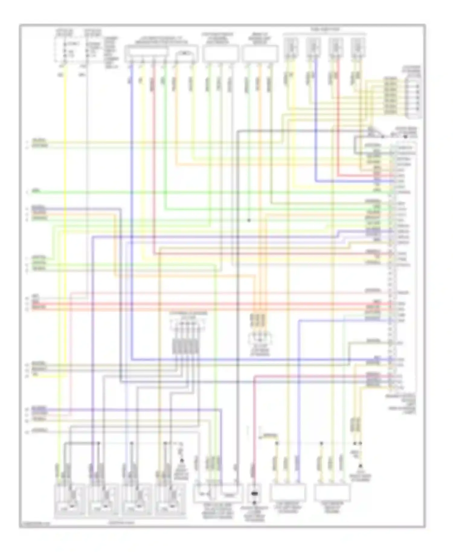 Civic Honda VIII (2005-2009): Wiring diagram engine performance 1.8l (5 of 5)
