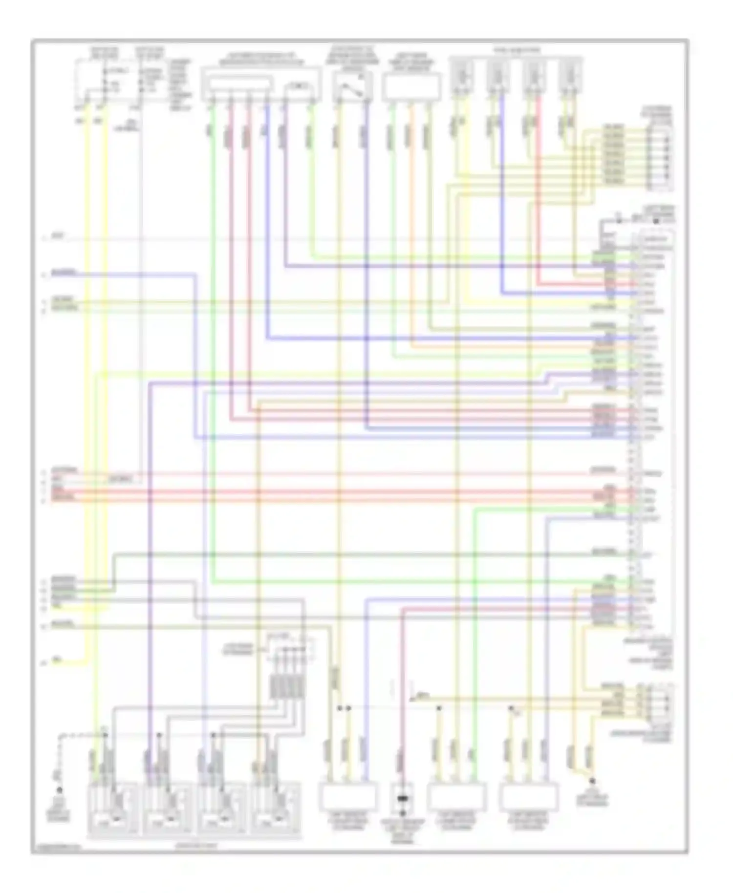 Civic Honda VIII (2005-2009): Wiring diagram engine performance 2.0l (3 of 3)