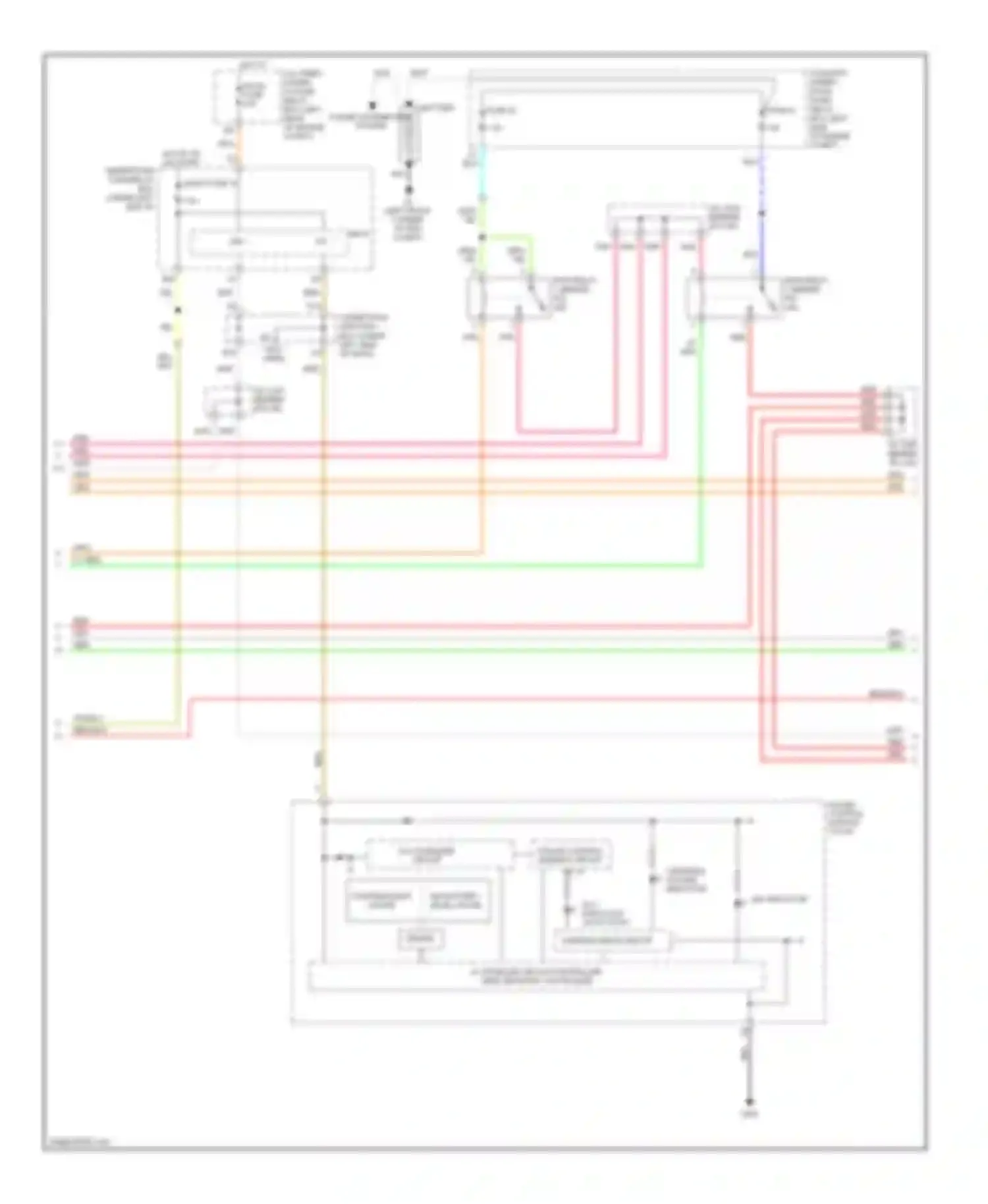 Civic Honda VIII (2005-2009): Wiring diagram engine performance ima circuit (2 of 3)
