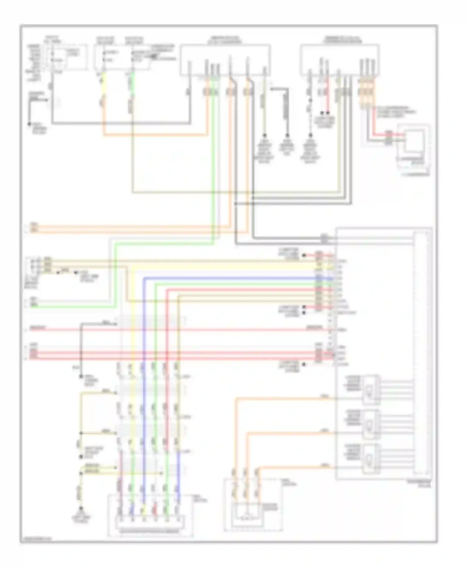Civic Honda VIII (2005-2009): Wiring diagram engine performance ima circuit (3 of 3)
